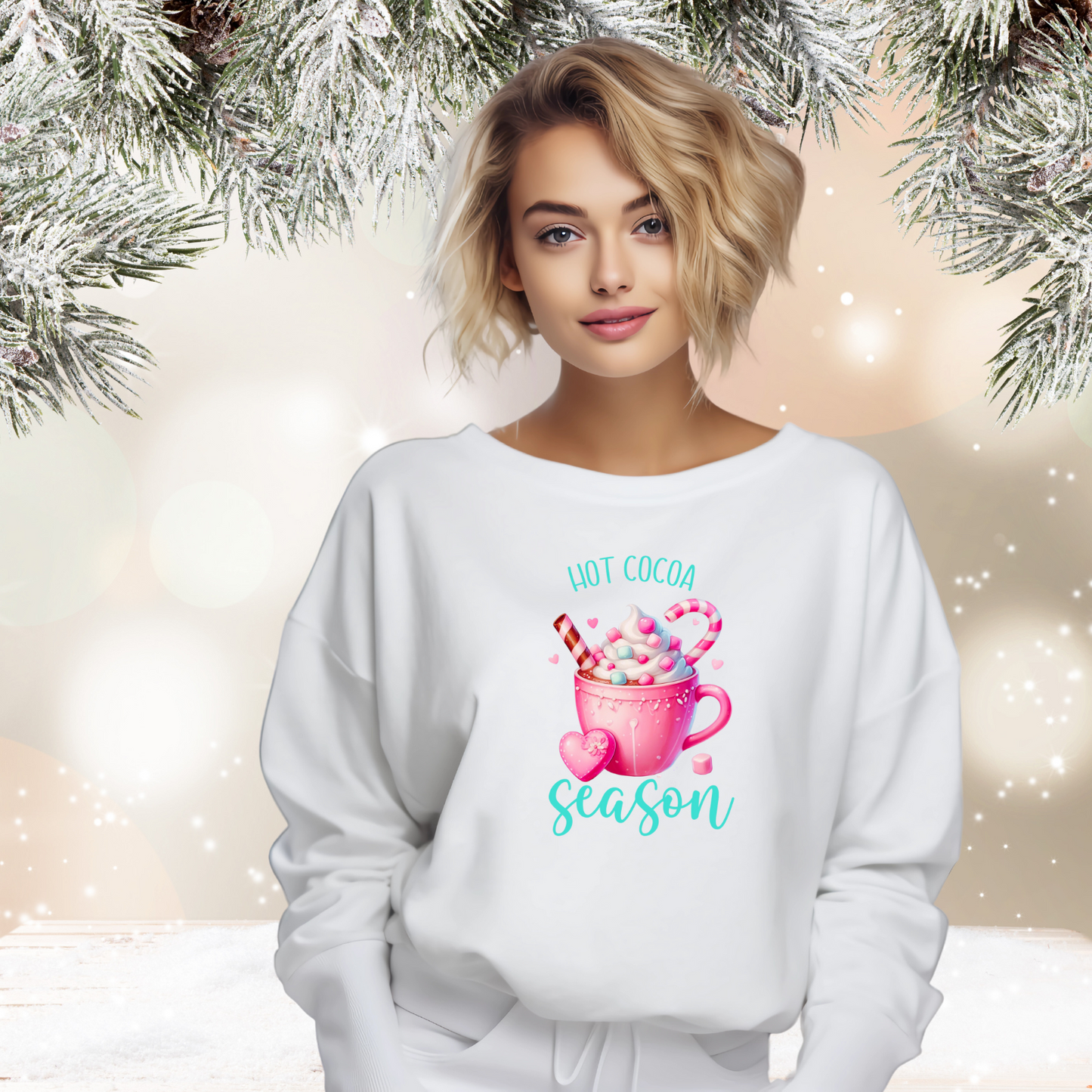 Hot Cocoa Season Crewneck Sweatshirt