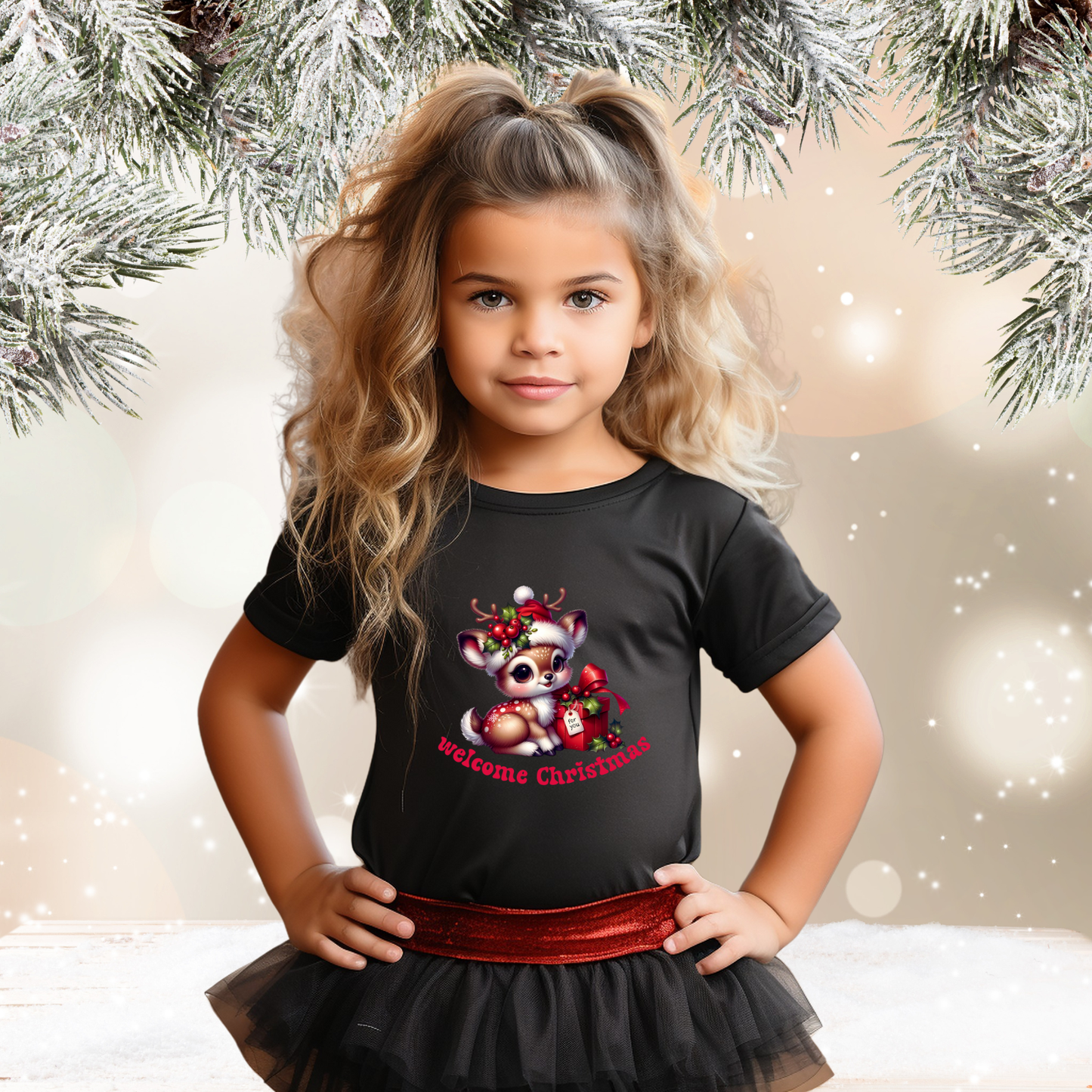 Welcome Christmas Kids T-Shirt