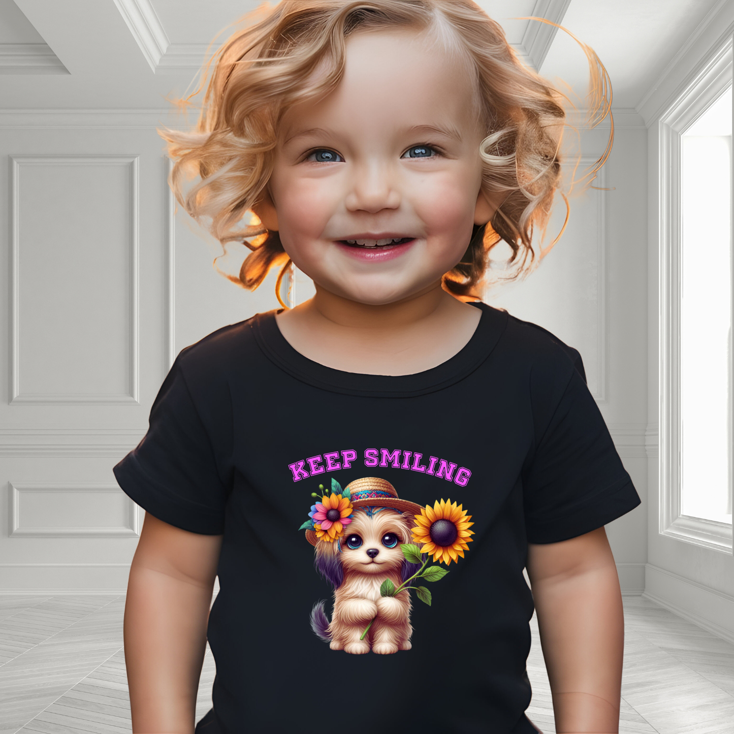Keep Smiling Toddler T-Shirt
