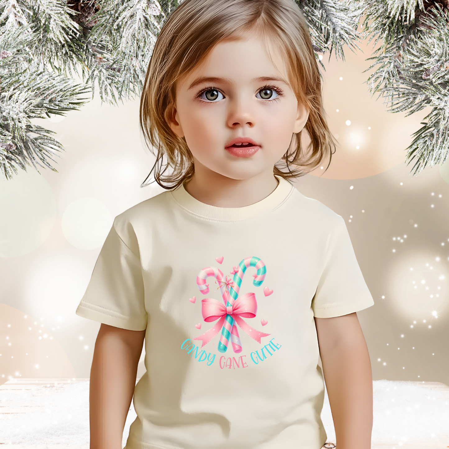 Candy Cane Cutie Toddler T-Shirt