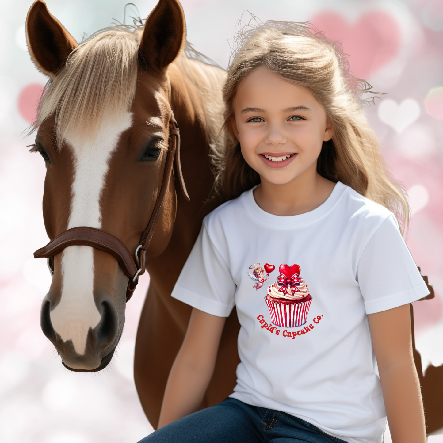 Cupid’s Cupcake Co. Kid's T-Shirt