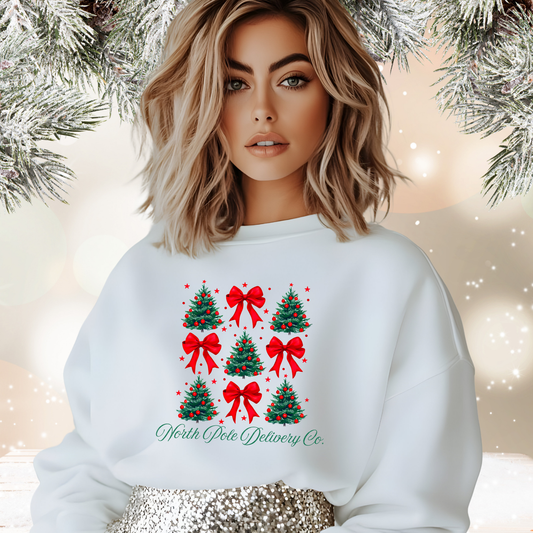 North Pole Delivery Co. Crewneck Sweatshirt