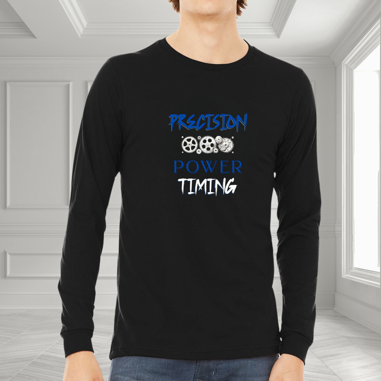 Precision, Power, Timing Long Sleeve Tee