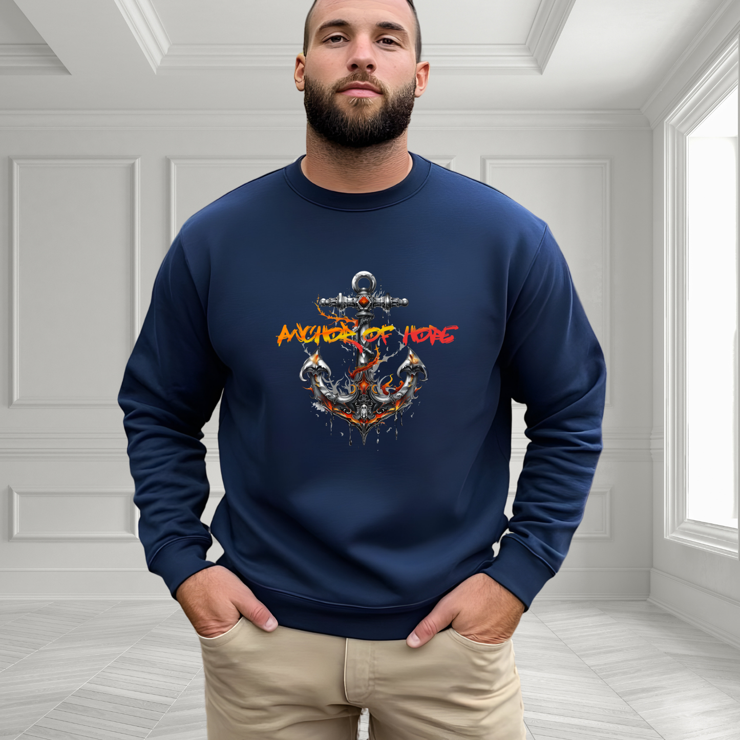 Anchor Of Hope Crewneck Sweatshirt
