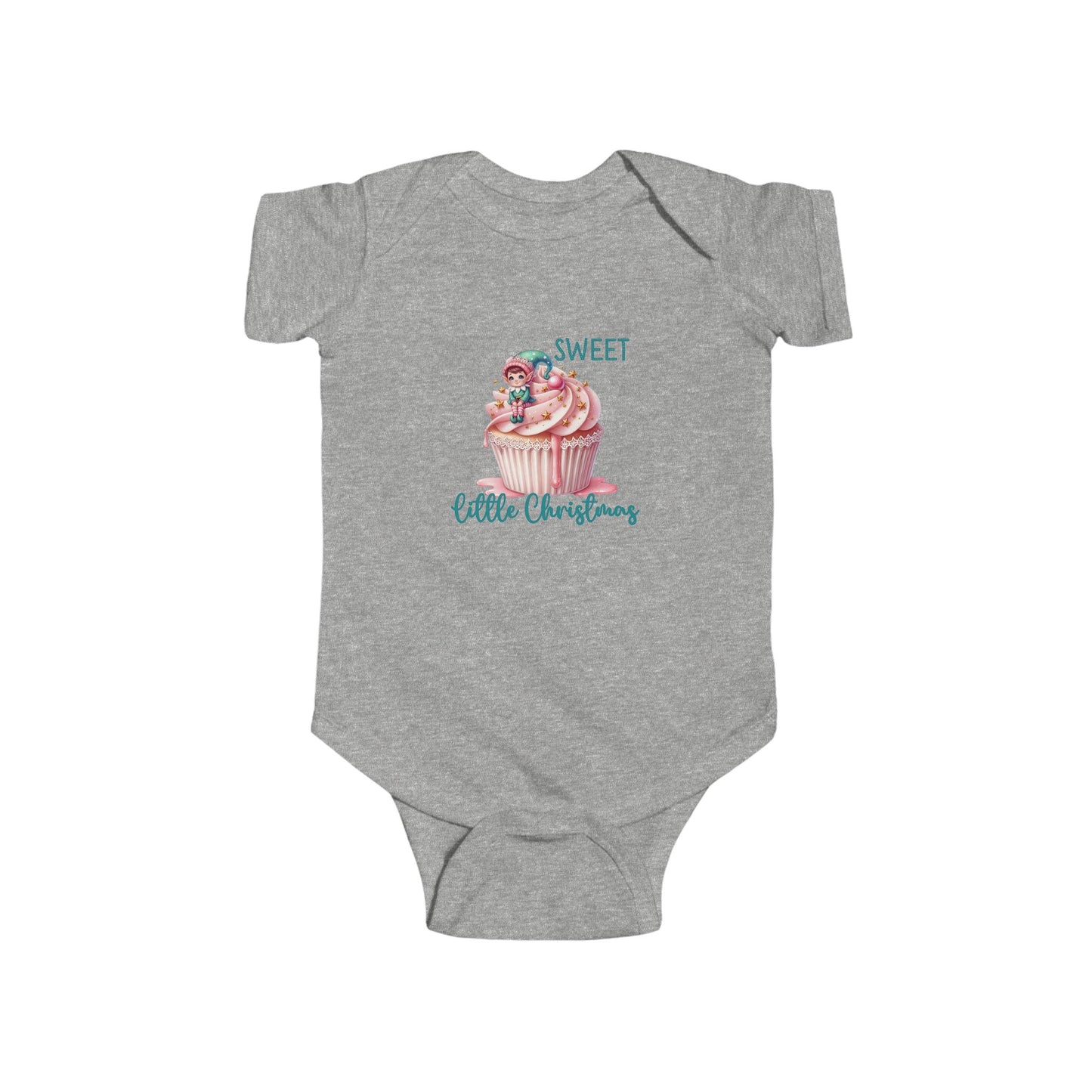 Sweet Little Christmas Infant Short Sleeve Onesie