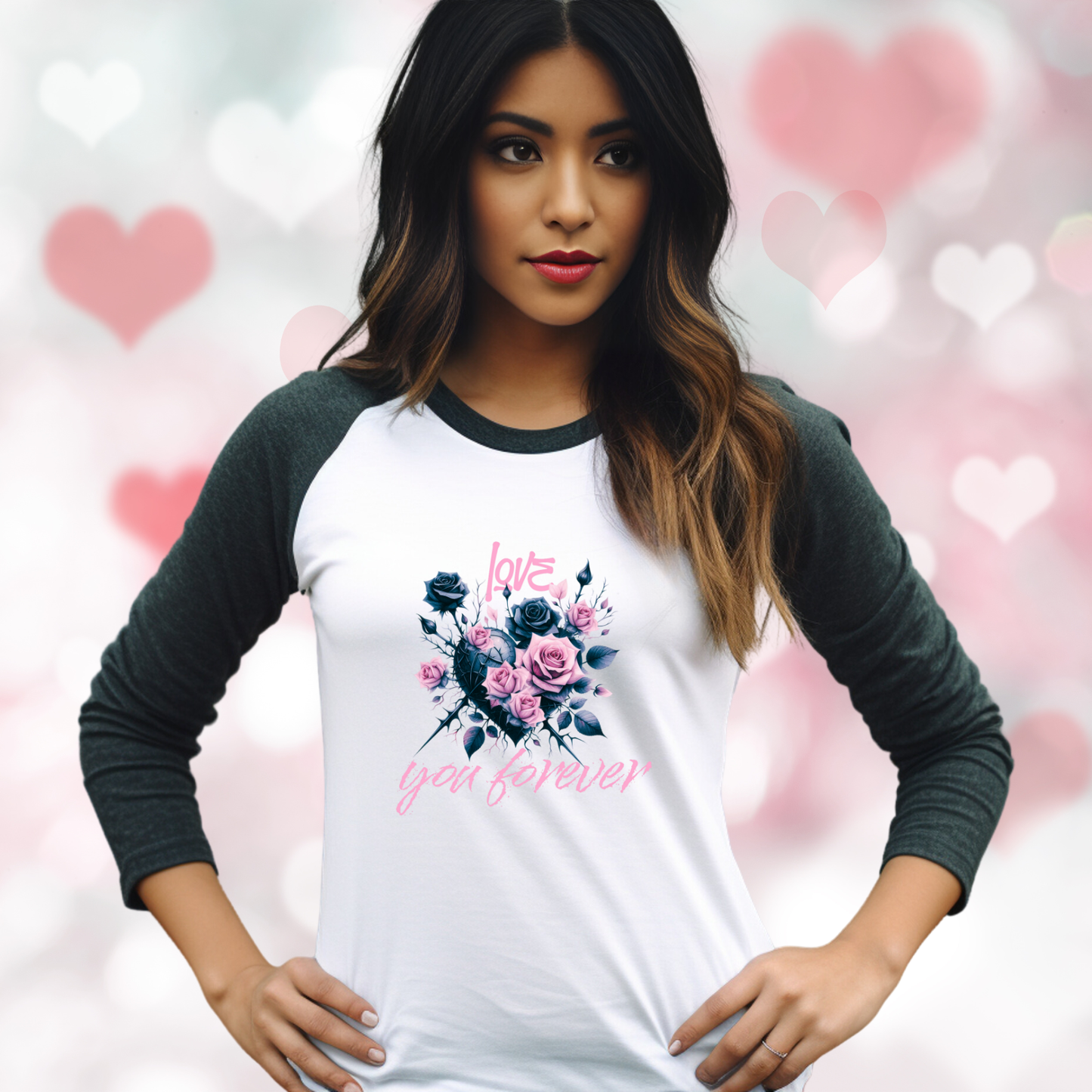 Love You Forever Baseball Tee