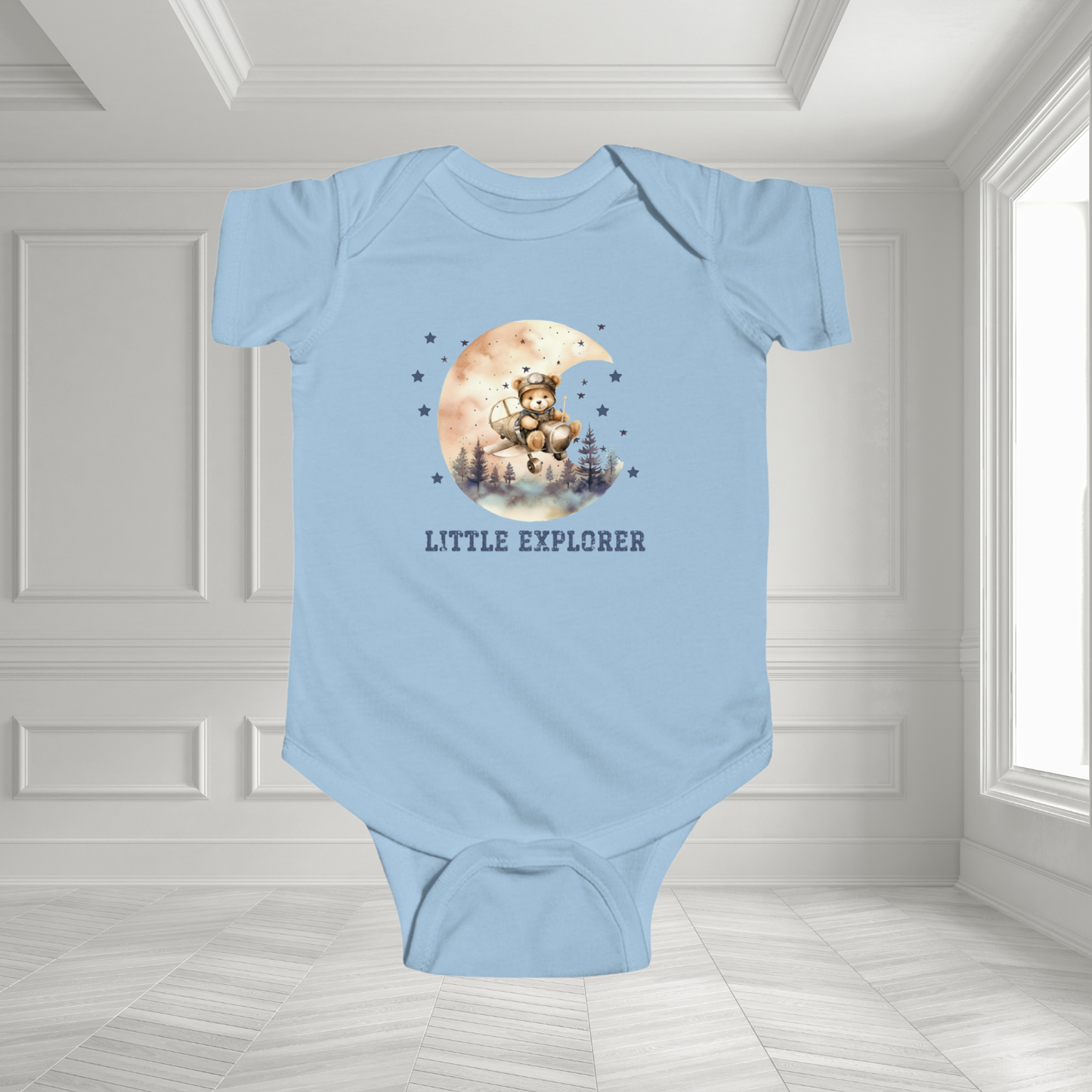 Little Explorer Infant Short Sleeve Onesie