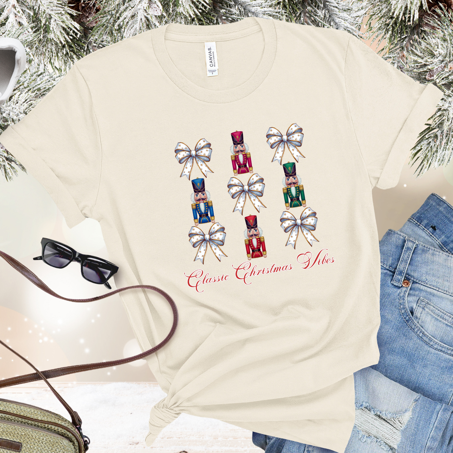 Classic Christmas Vibes T-Shirt