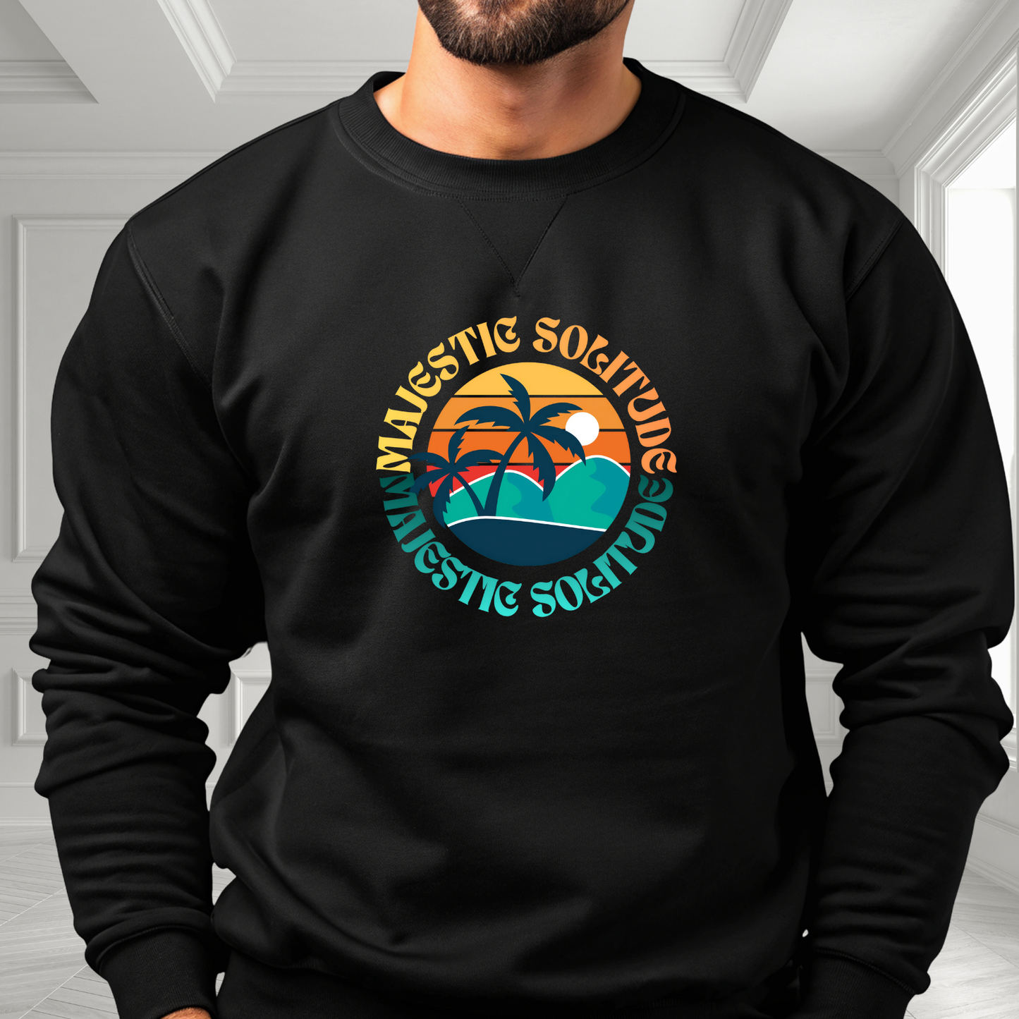 Majestic Solitude Crewneck Sweatshirt