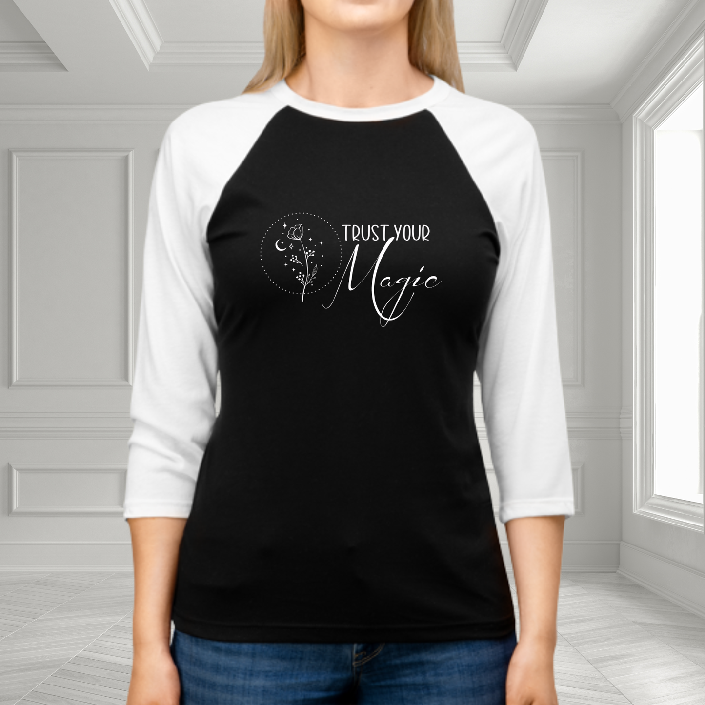 Trust Your Magic Baseball Tee