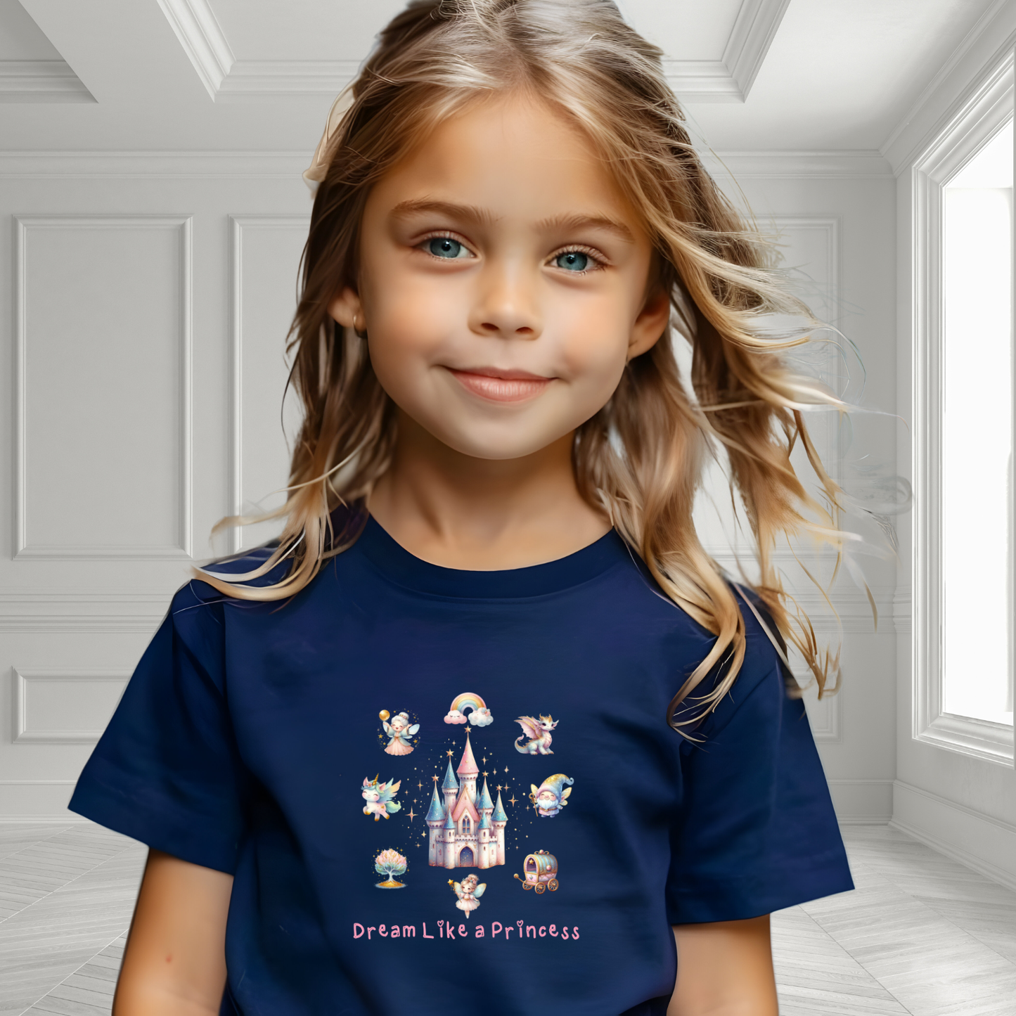 Dream Like A Princess Kid's T-Shirt