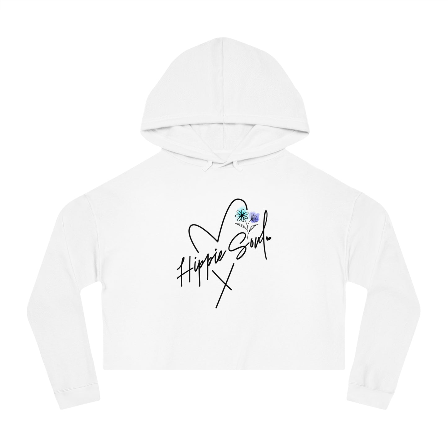 Hippie Soul Crop Hoodie