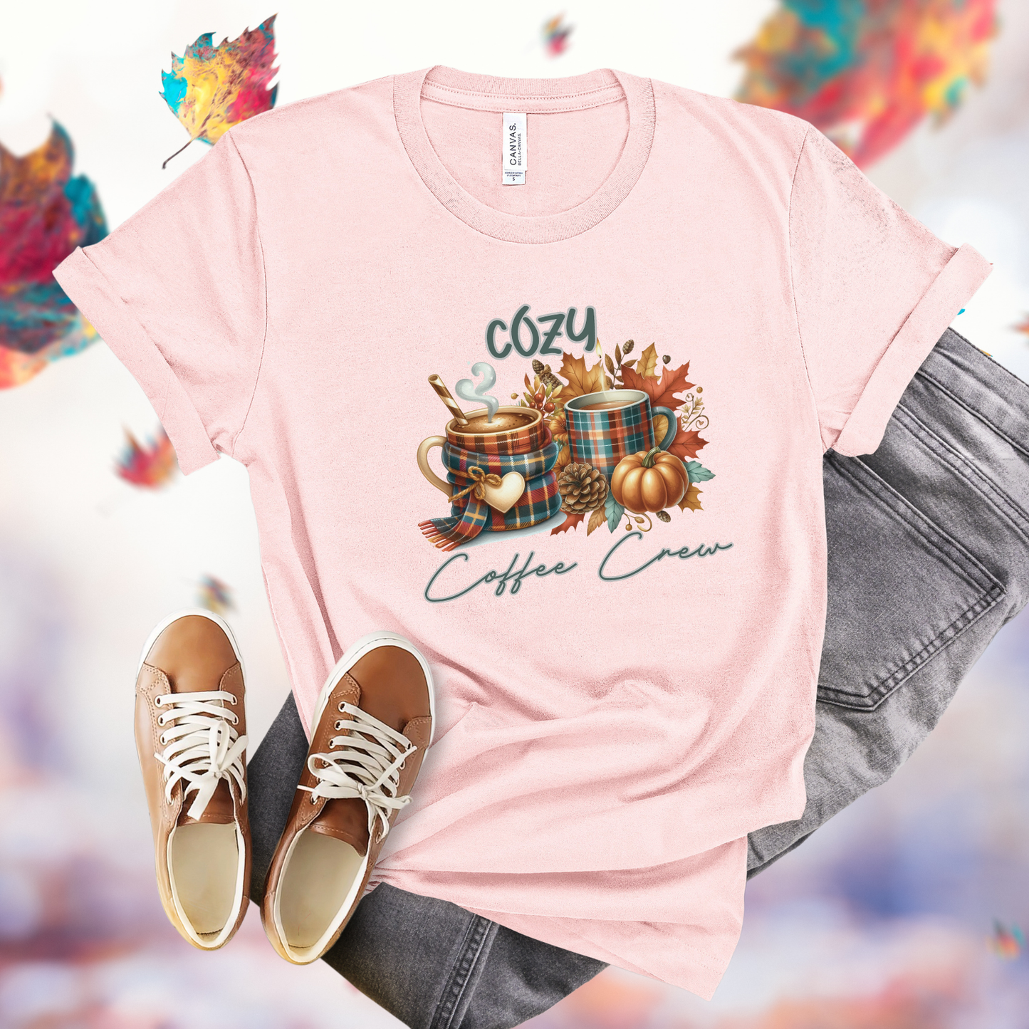 Cozy Coffee Crew T-Shirt