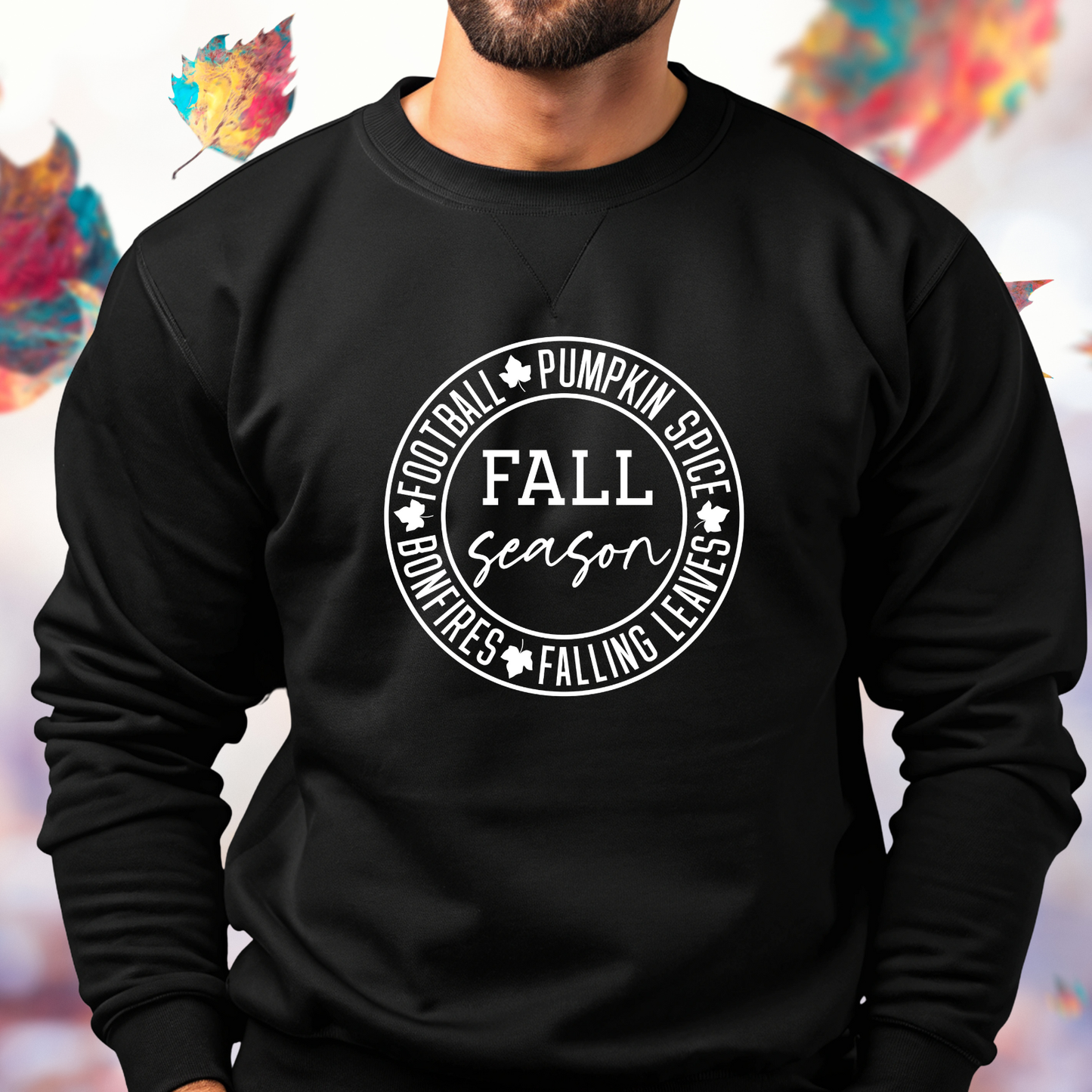 Fall Season Crewneck Sweatshirt