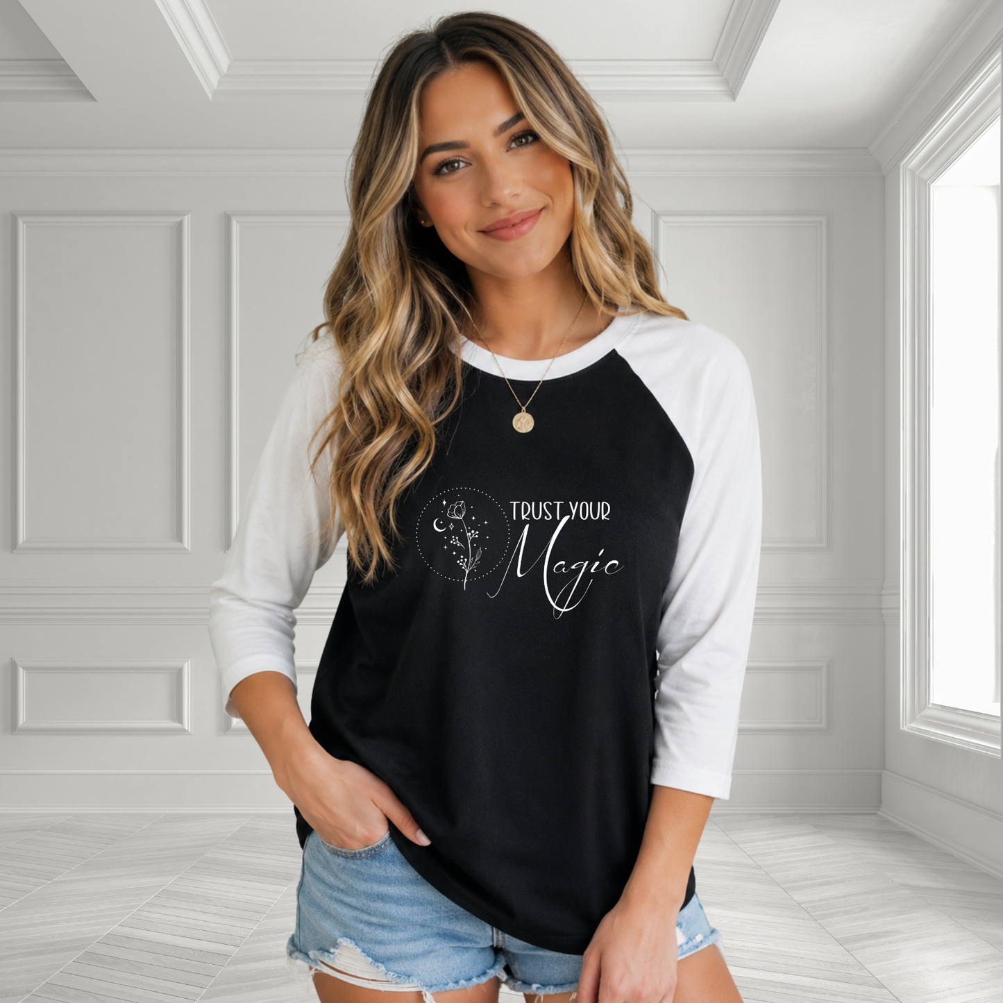 Trust Your Magic Baseball Tee