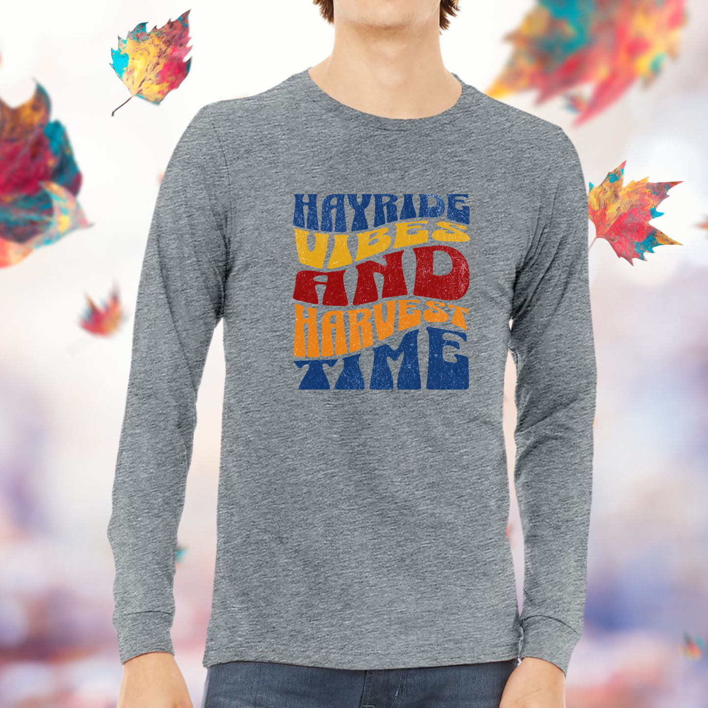 Hayride Vibes Long Sleeve Tee