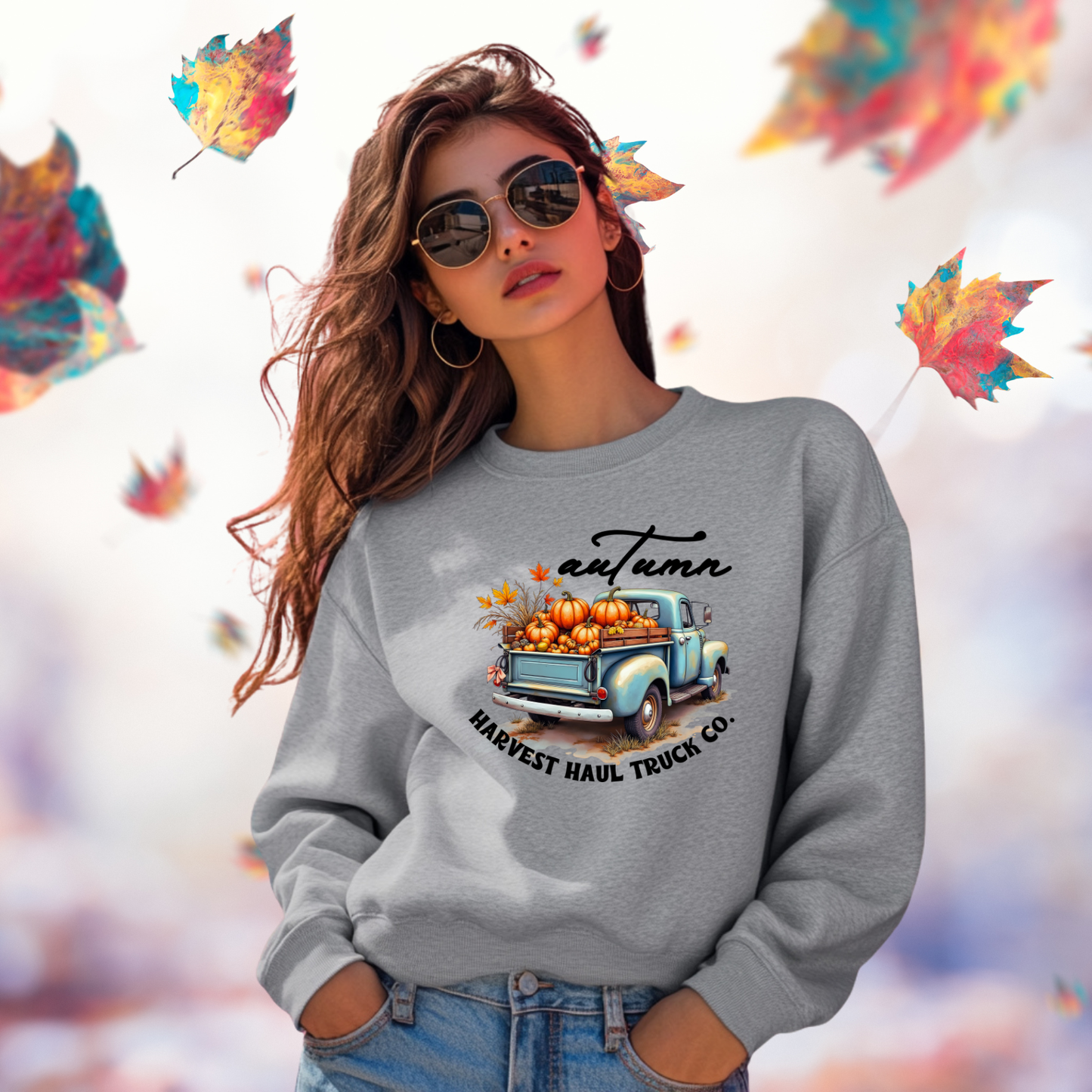 Harvest Haul Truck Co. Crewneck Sweatshirt