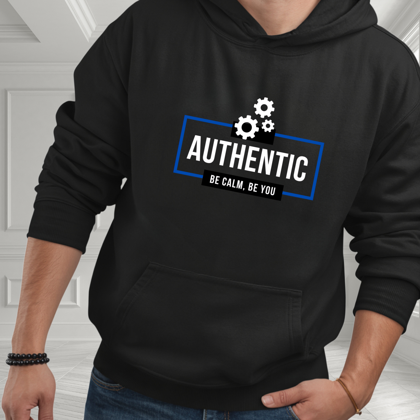 Authentic Be Calm, Be You Pullover Hoodie