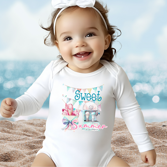 Sweet Summer Infant Long Sleeve Onesie