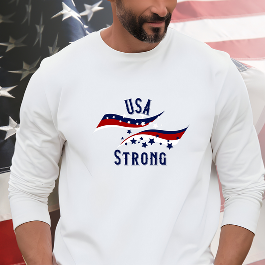 USA Strong Long Sleeve Tee