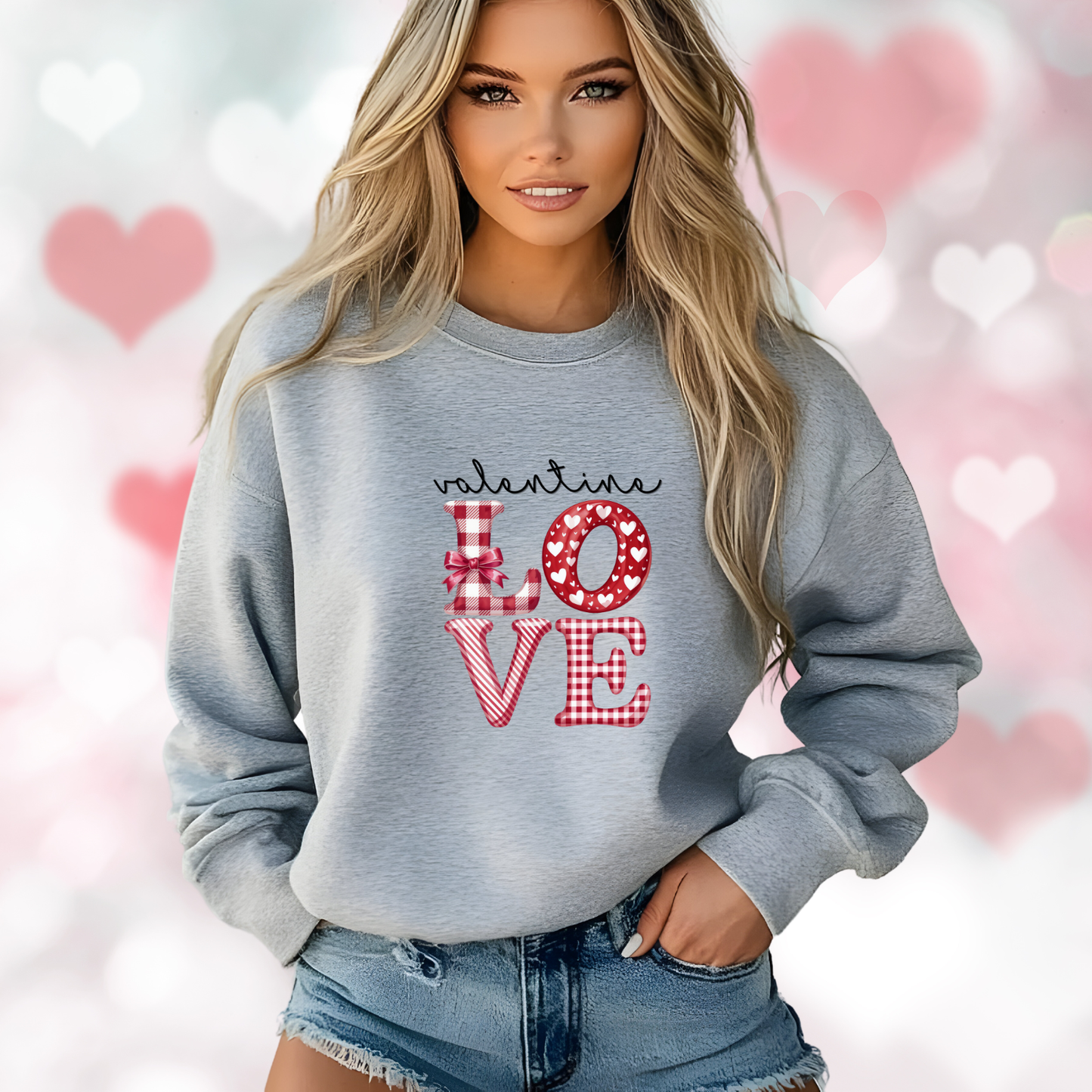 Valentine Love Crewneck Sweatshirt