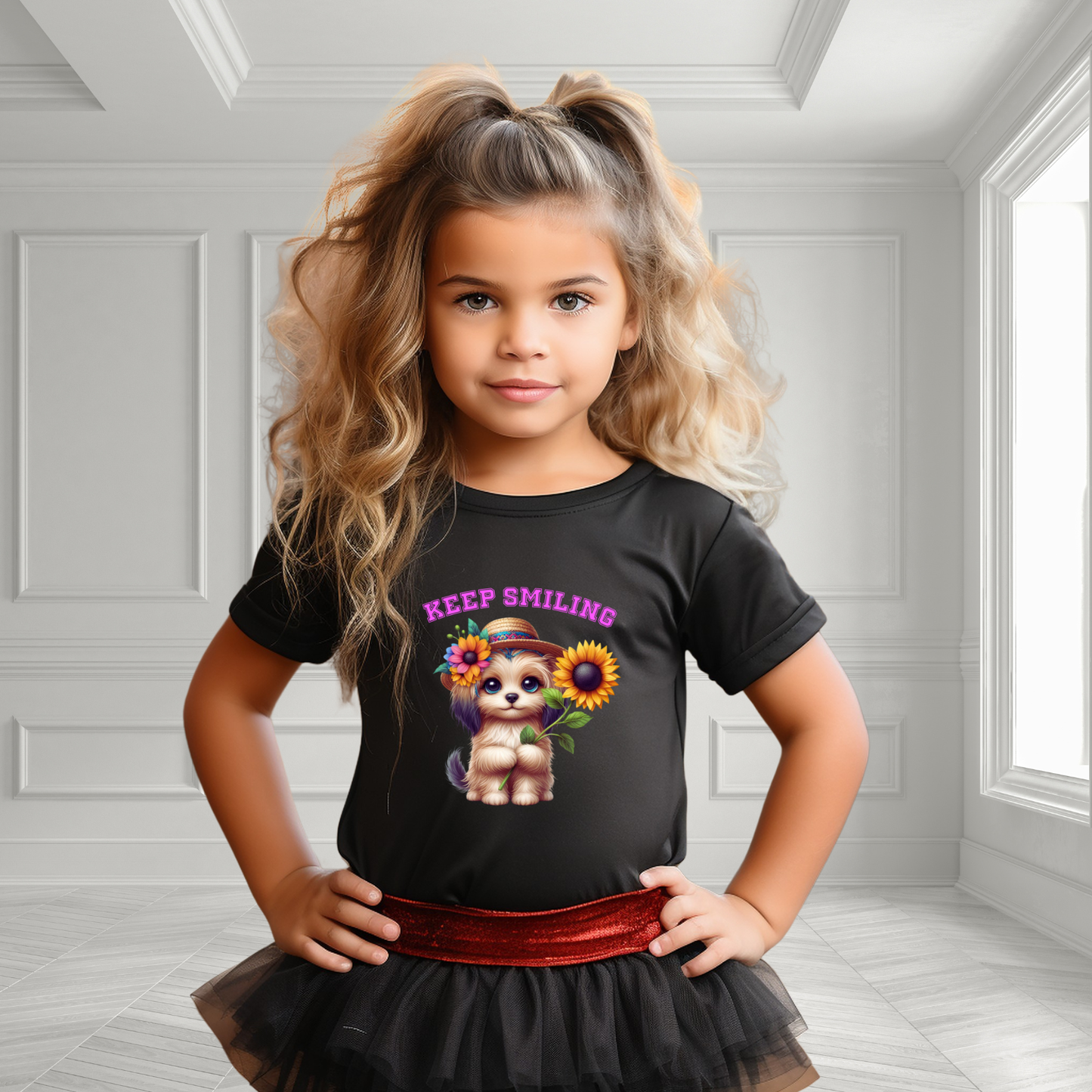 Keep Smiling Kid's T-Shirt