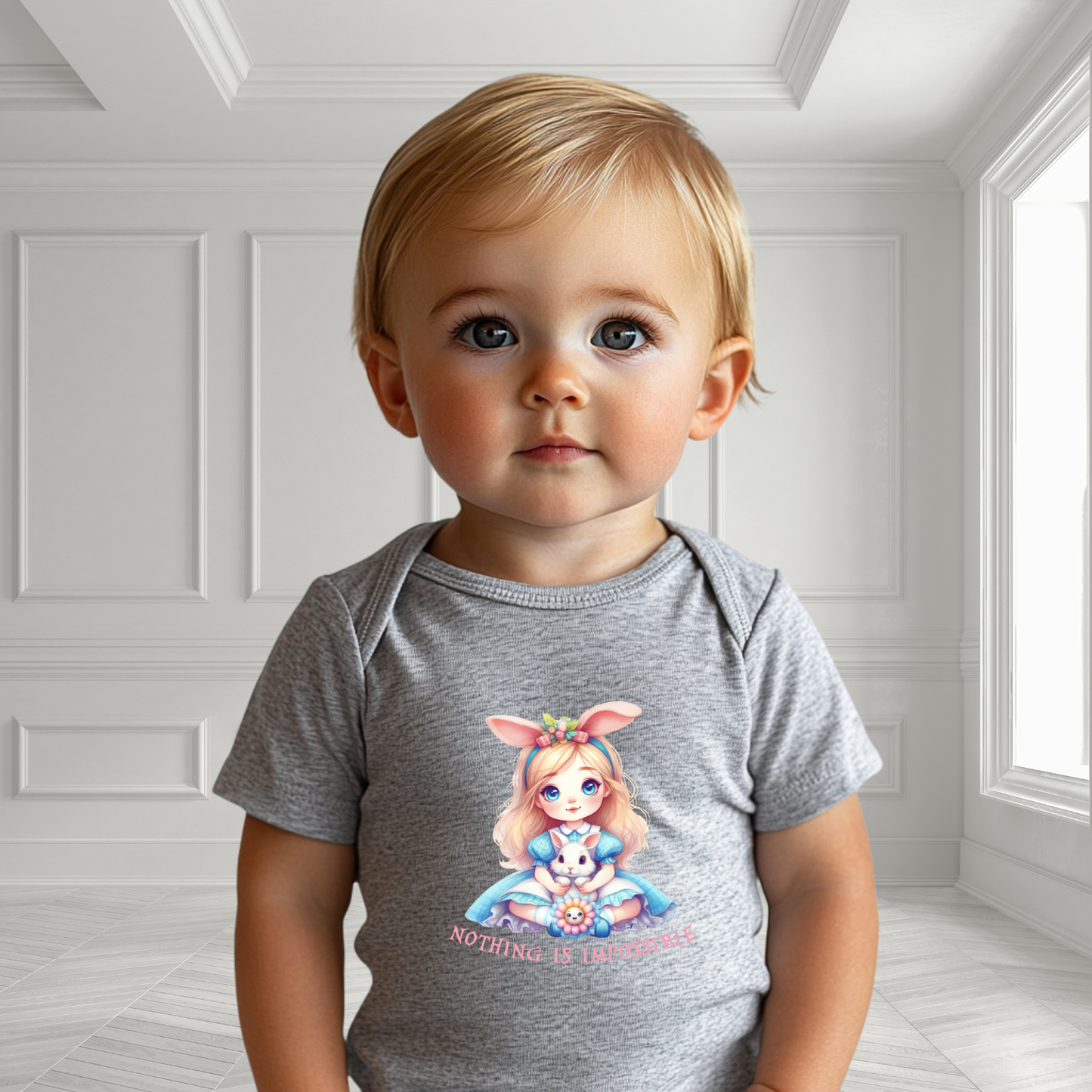Nothing Is Impossible Infant Short Sleeve Onesie