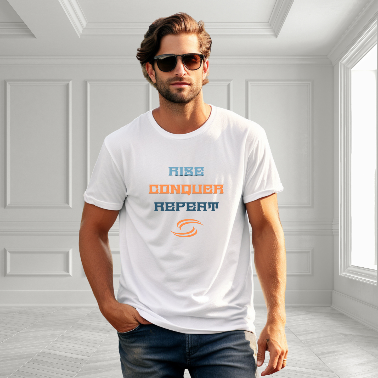 Rise, Conquer, Repeat T-Shirt
