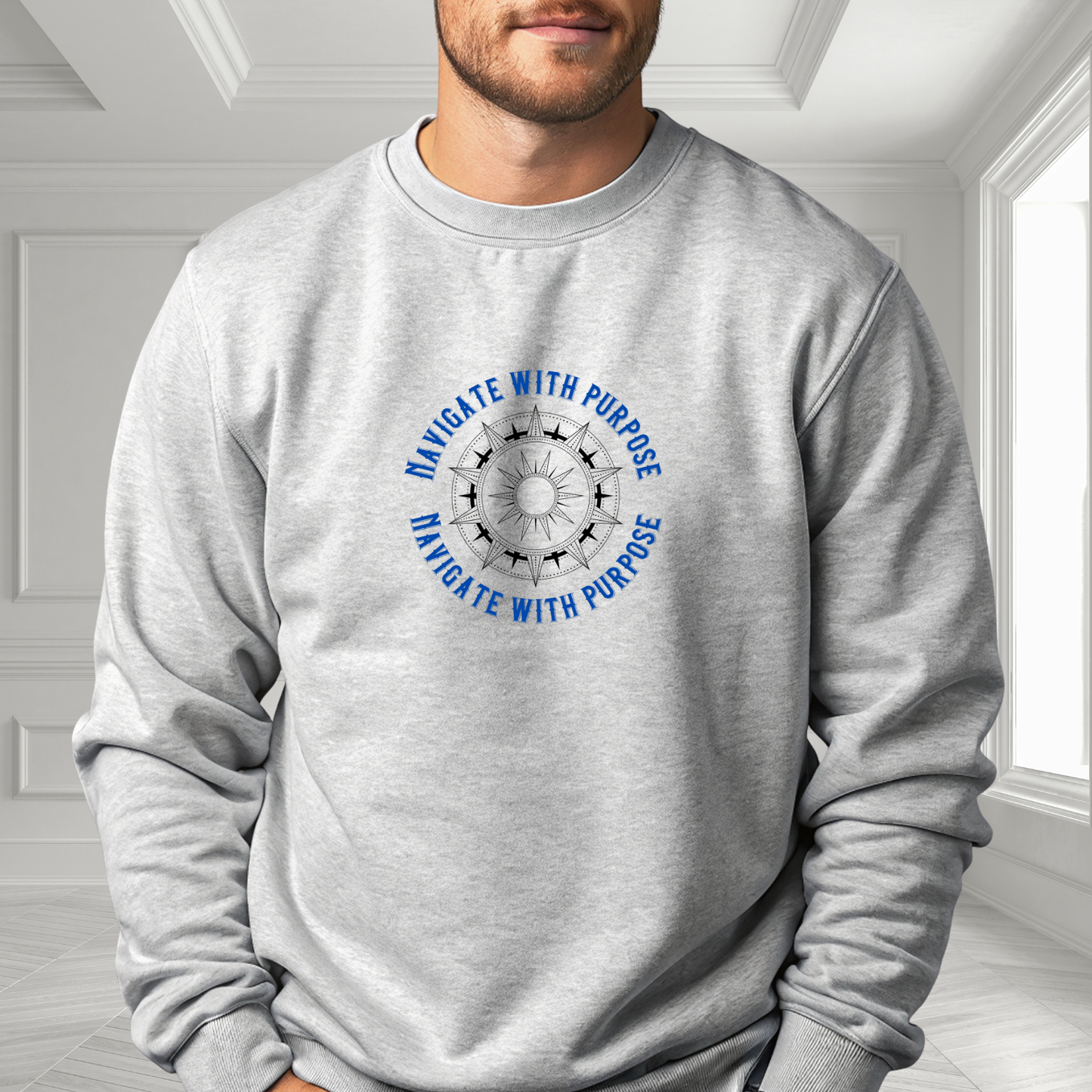 Navigate With Purpose Crewneck Sweatshirt