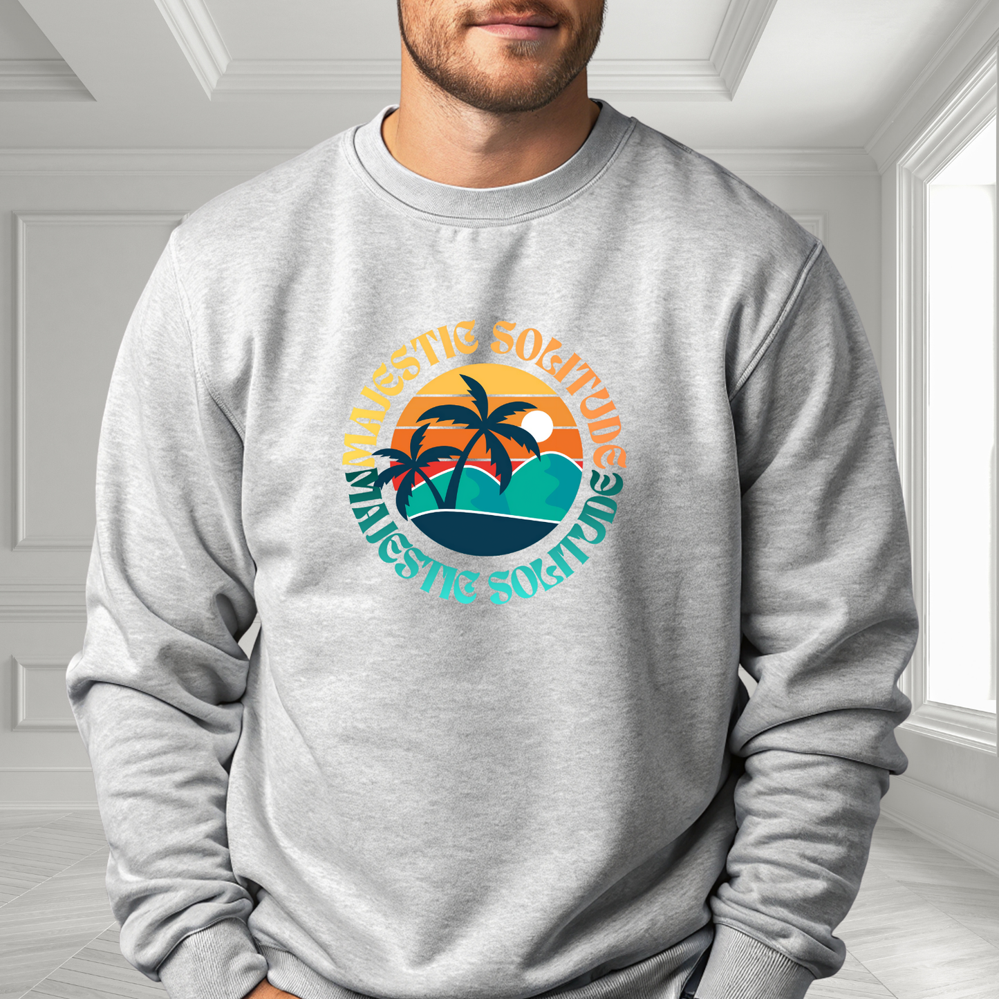 Majestic Solitude Crewneck Sweatshirt