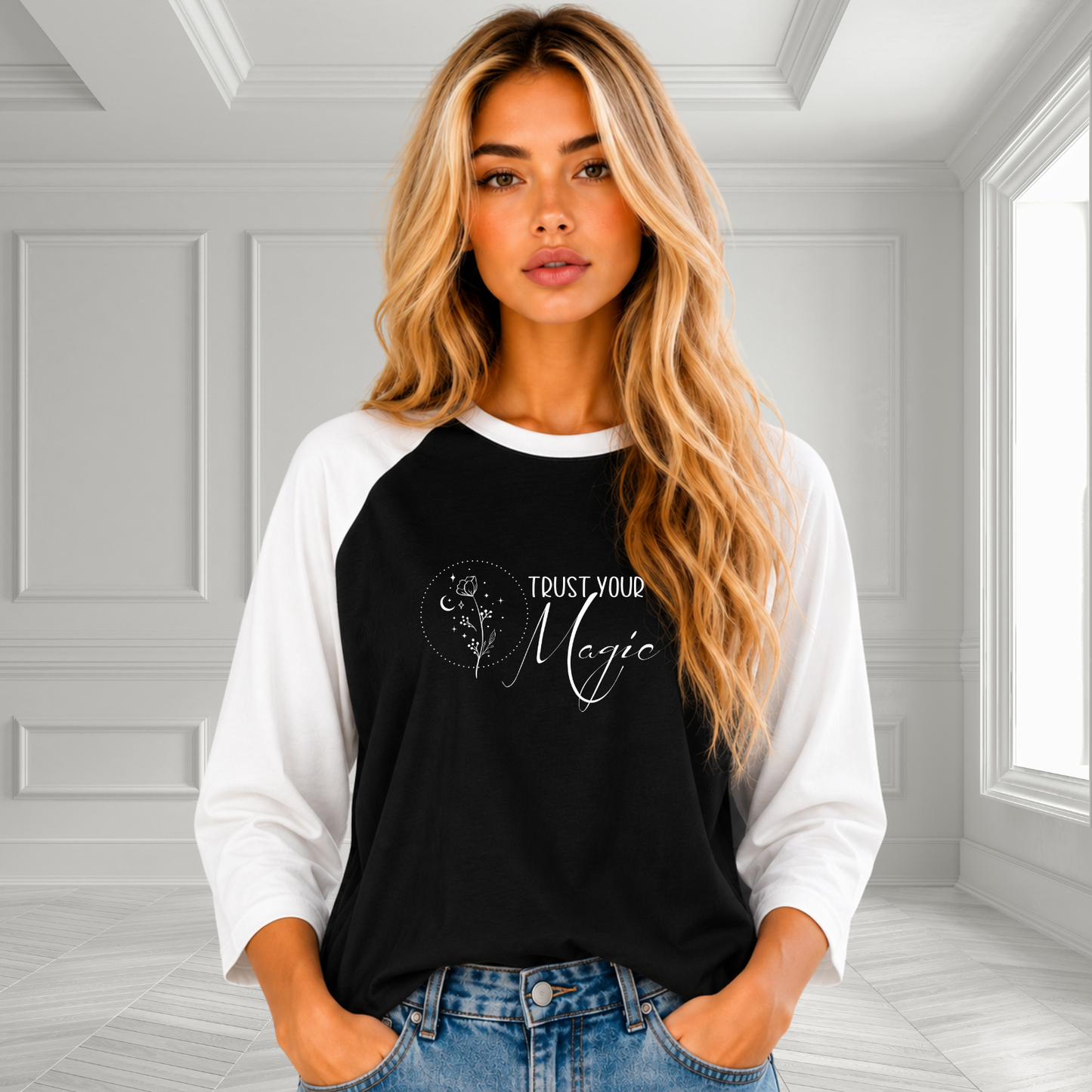 Trust Your Magic Baseball Tee