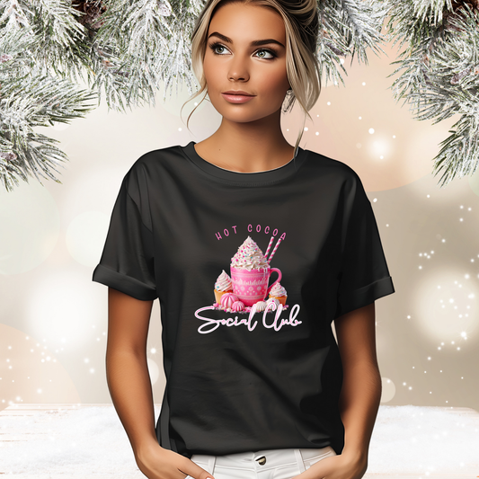 Hot Cocoa Social Club T‑Shirt