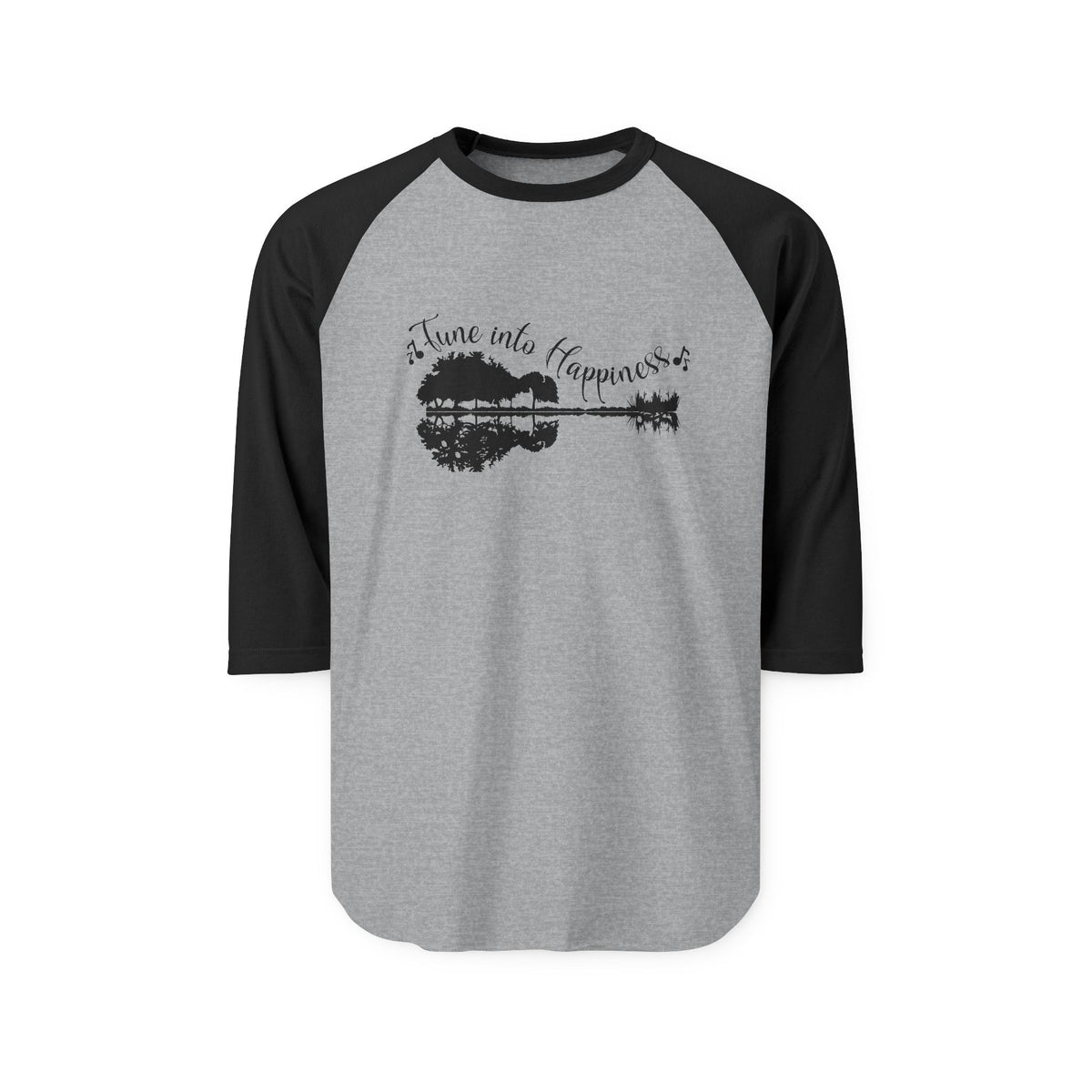 Tune Into Happiness Baseball Tee