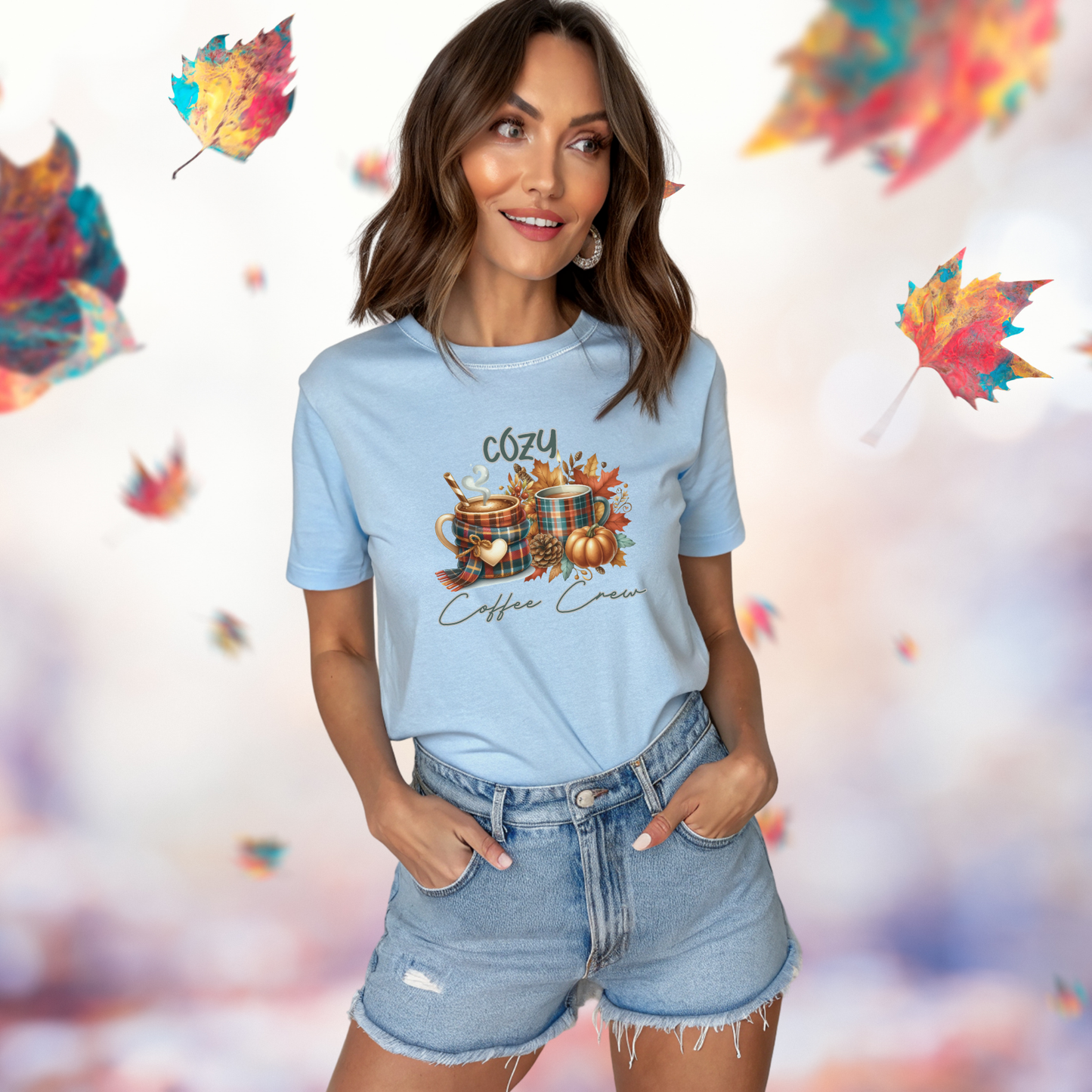 Cozy Coffee Crew T-Shirt