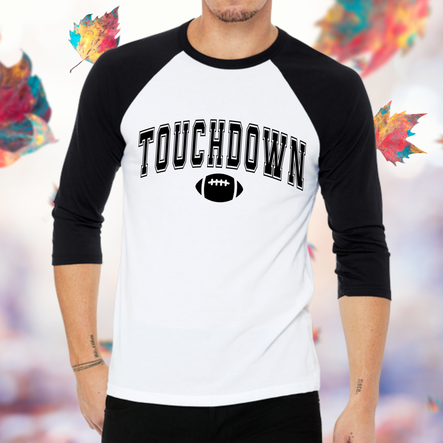 Touchdown Baseball Tee