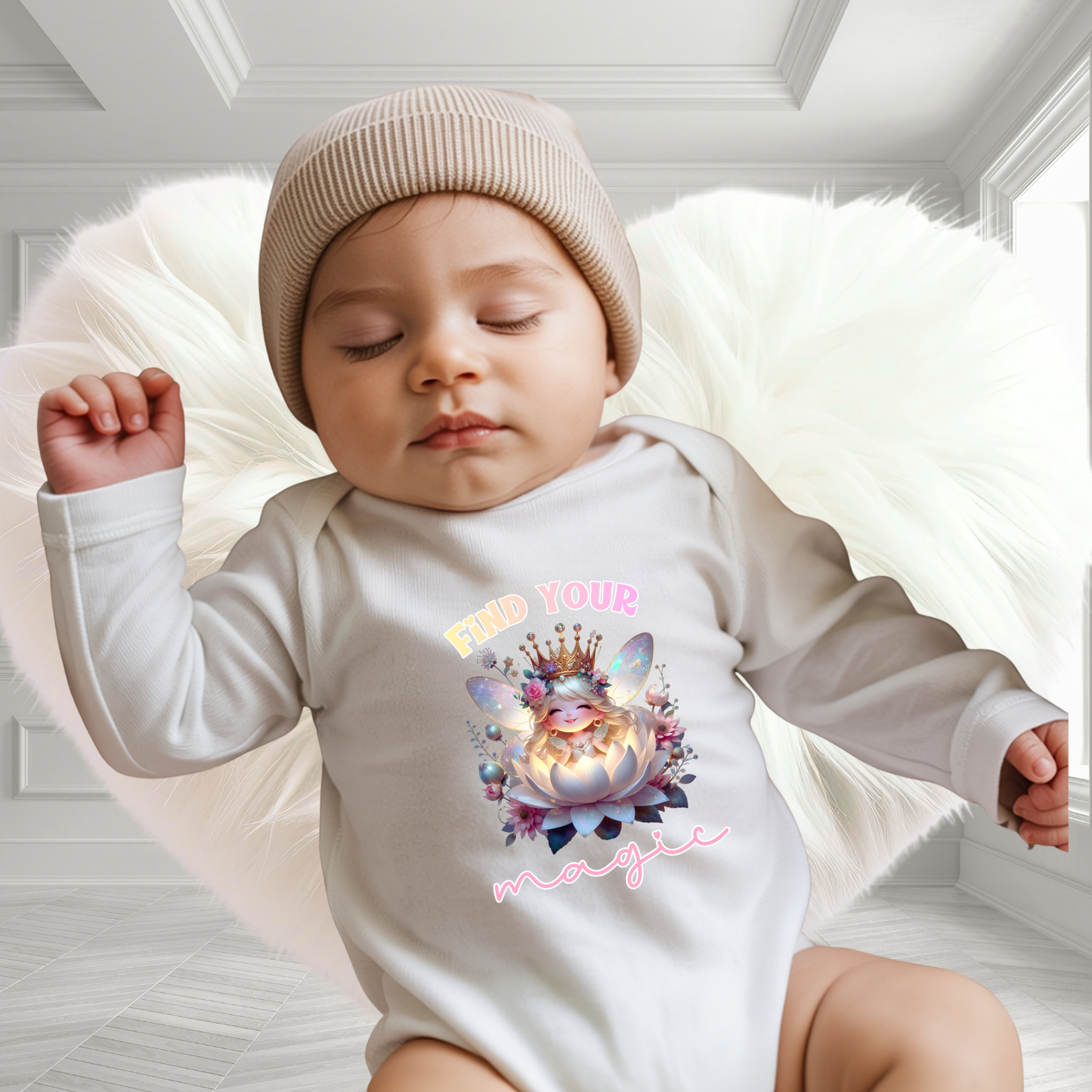 Find Your Magic Infant Long Sleeve Onesie