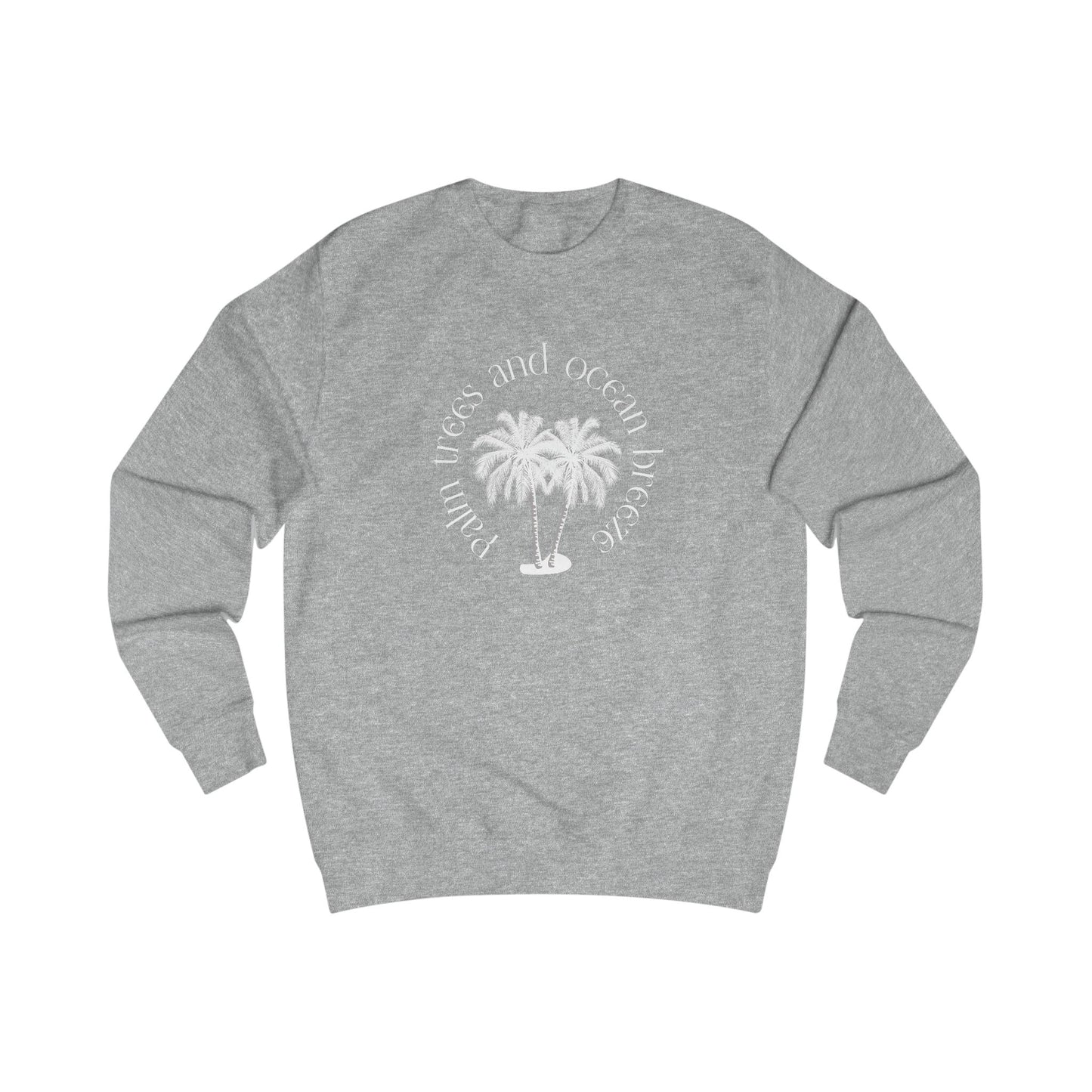 Palm Trees And Ocean Breeze Crewneck Sweatshirt