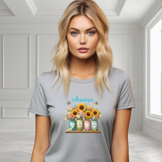 Choose Faith, Hope, Love, Joy T-Shirt