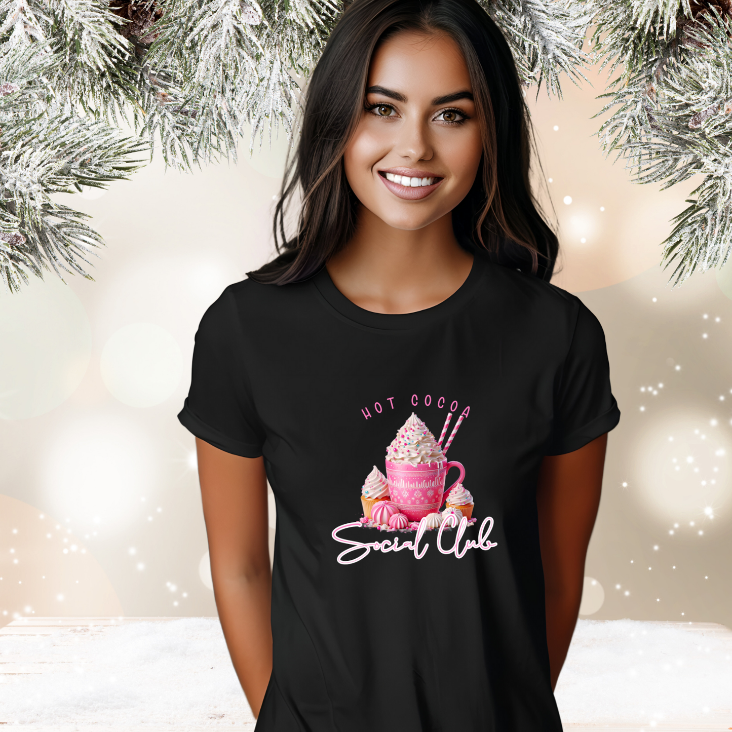 Hot Cocoa Social Club T‑Shirt