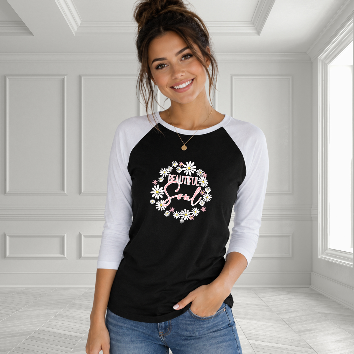 Beautiful Soul Baseball Tee
