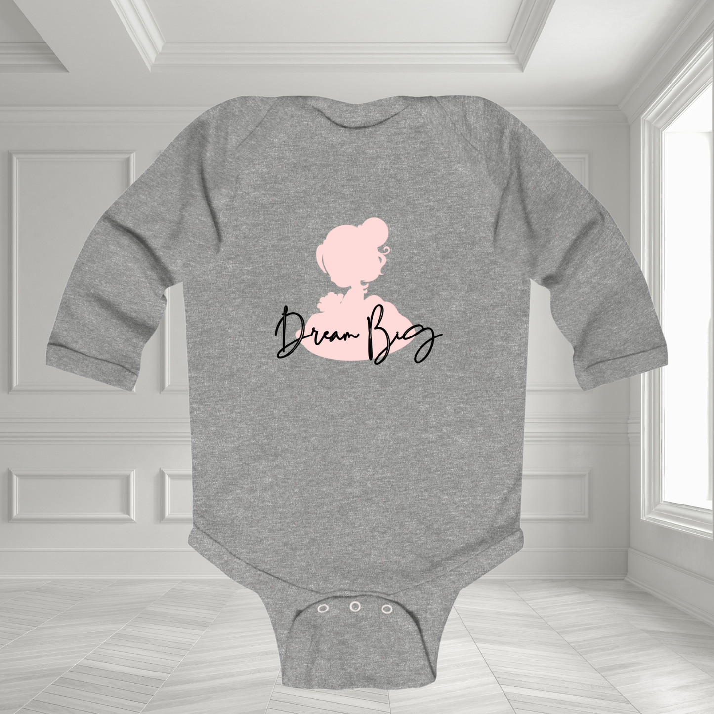 Dream Big Infant Long Sleeve Onesie