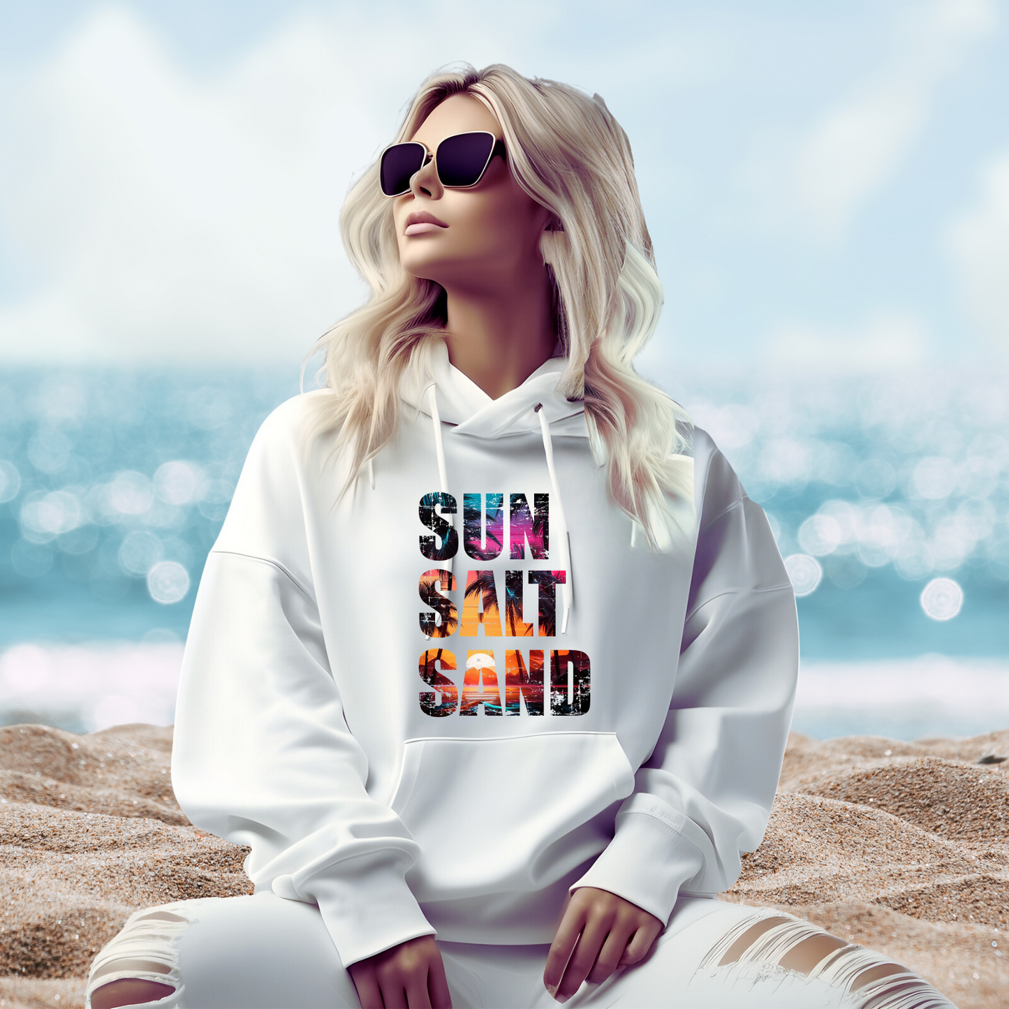 Sun Salt Sand Pullover Hoodie