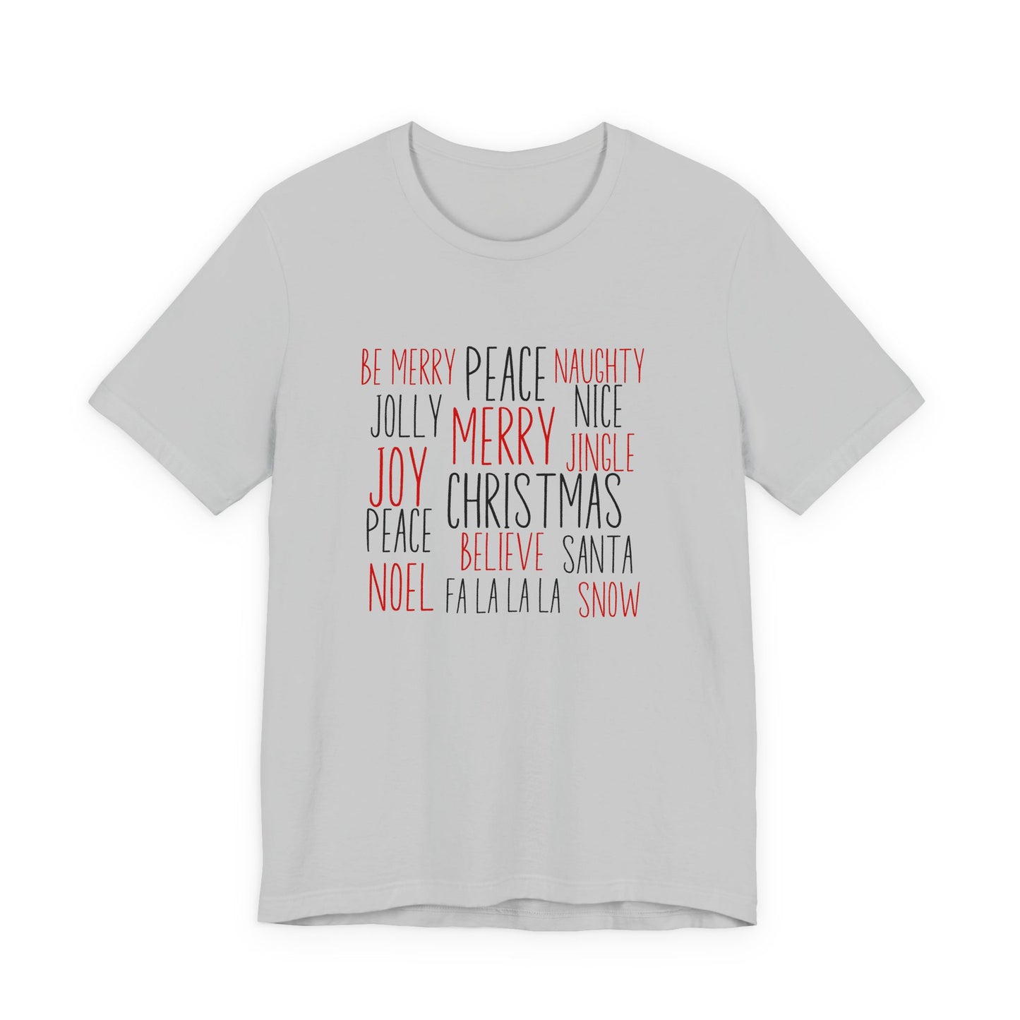 Festive Holiday Words T-Shirt