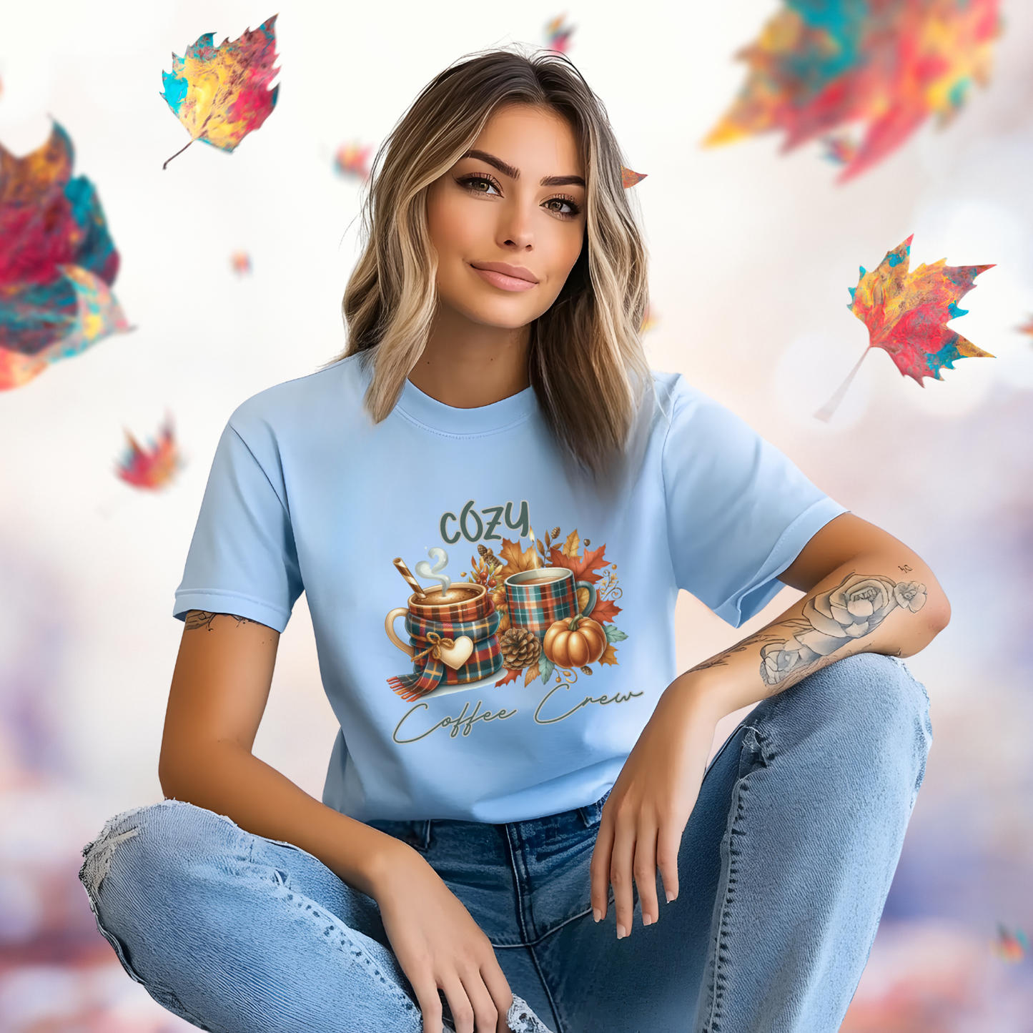 Cozy Coffee Crew T-Shirt