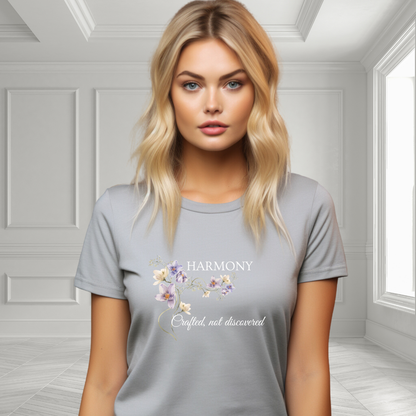 Harmony- Crafted, Not Discovered T-Shirt