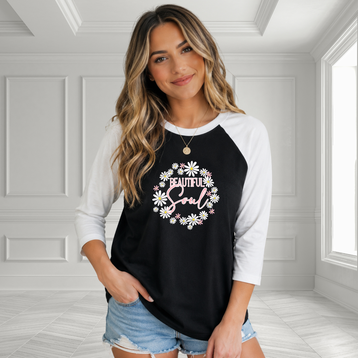 Beautiful Soul Baseball Tee