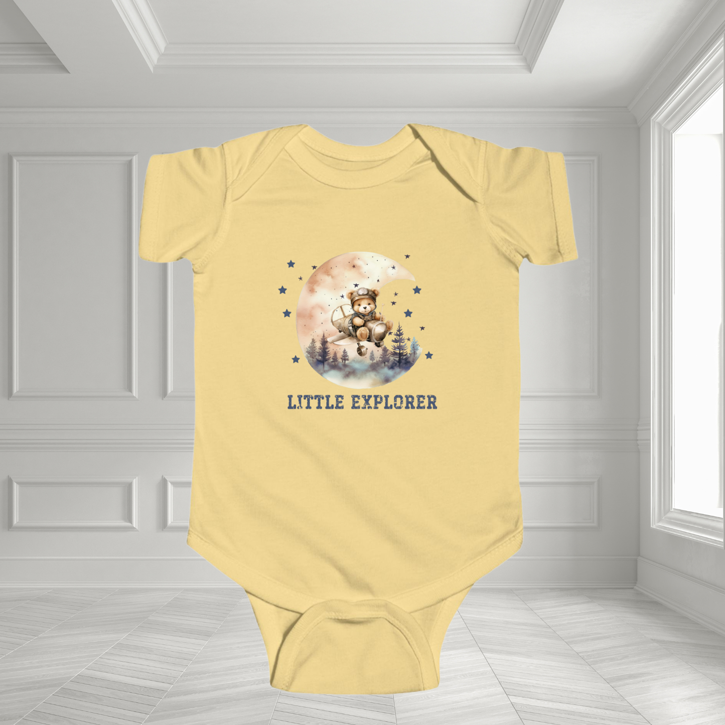 Little Explorer Infant Short Sleeve Onesie