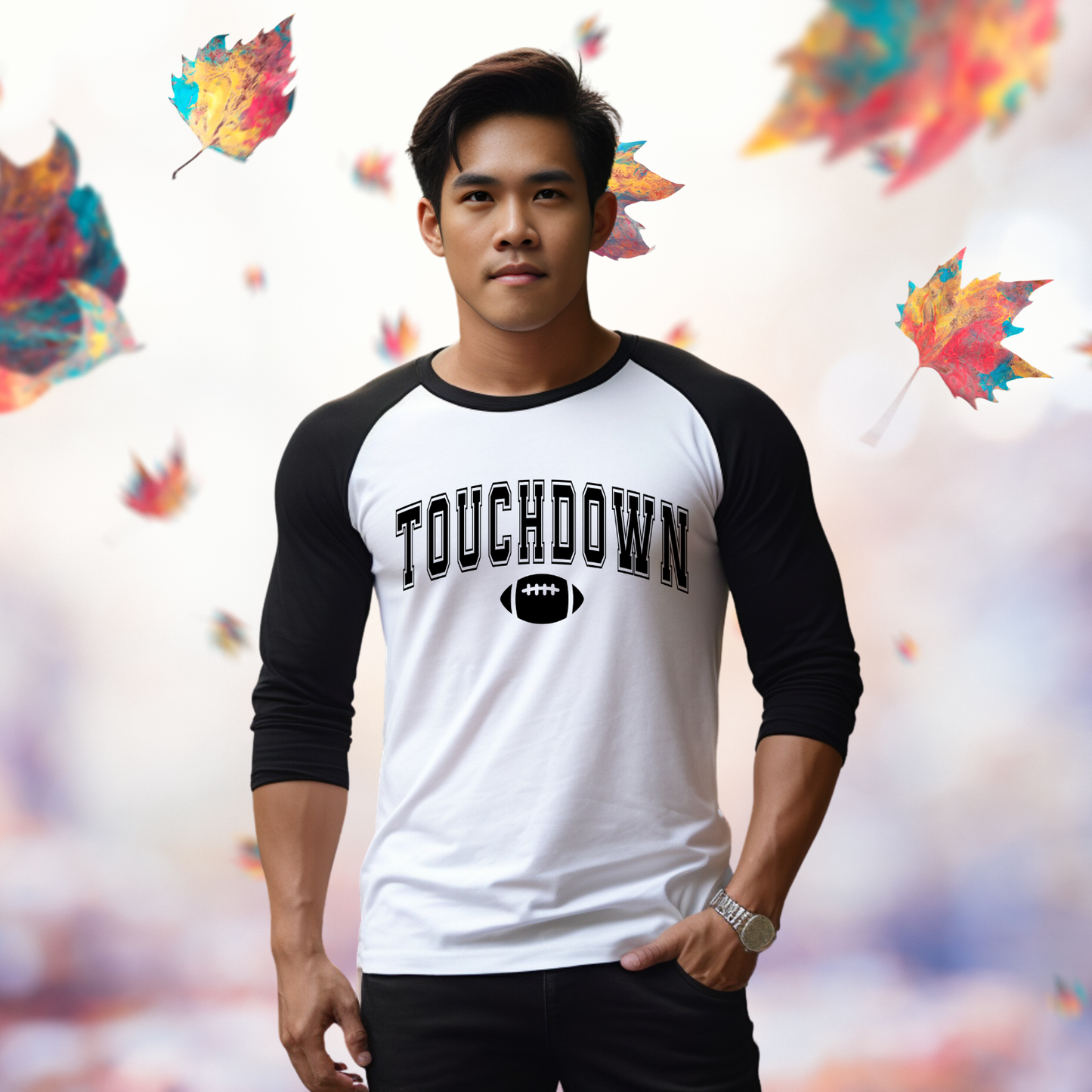 Touchdown Baseball Tee