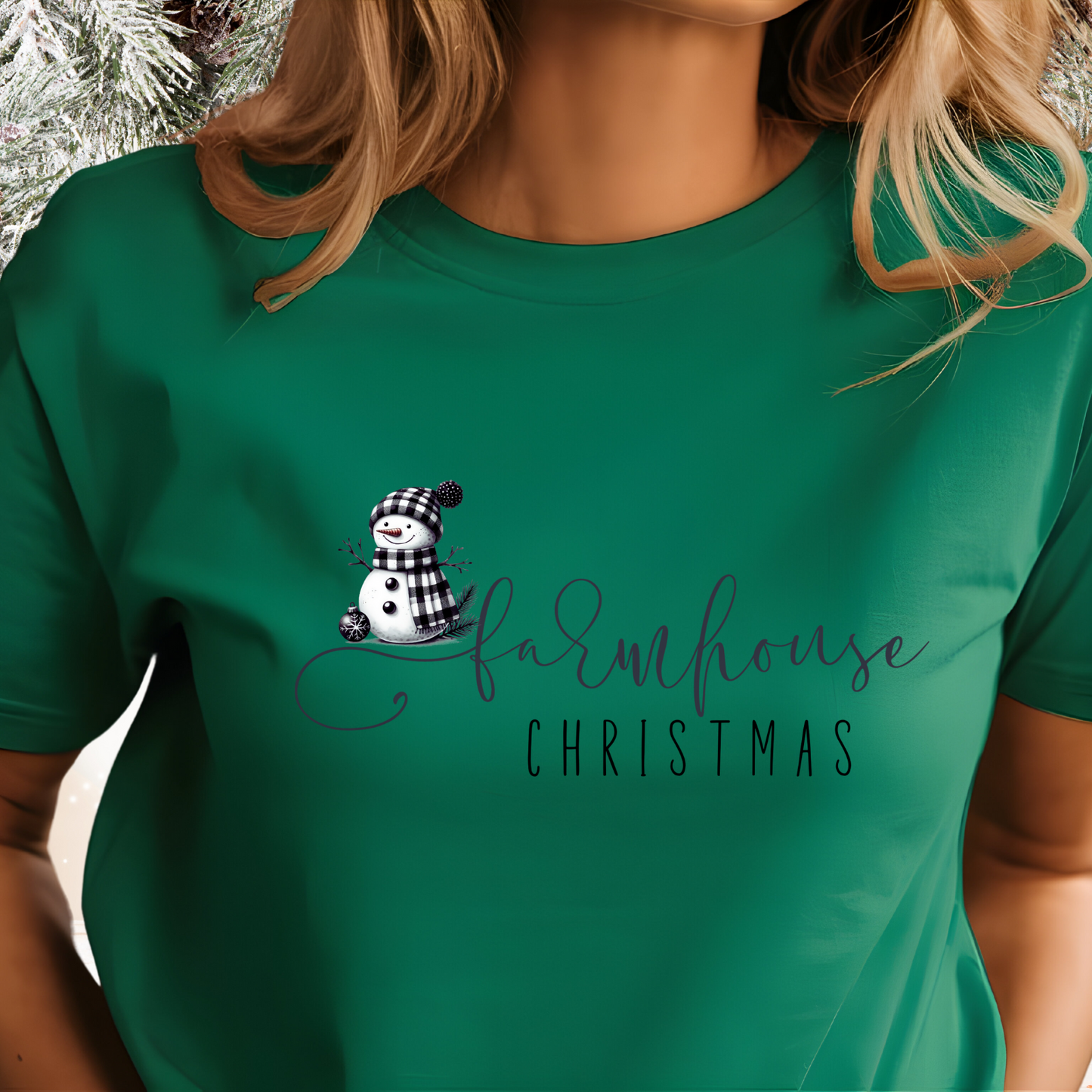 Farmhouse Christmas T-Shirt