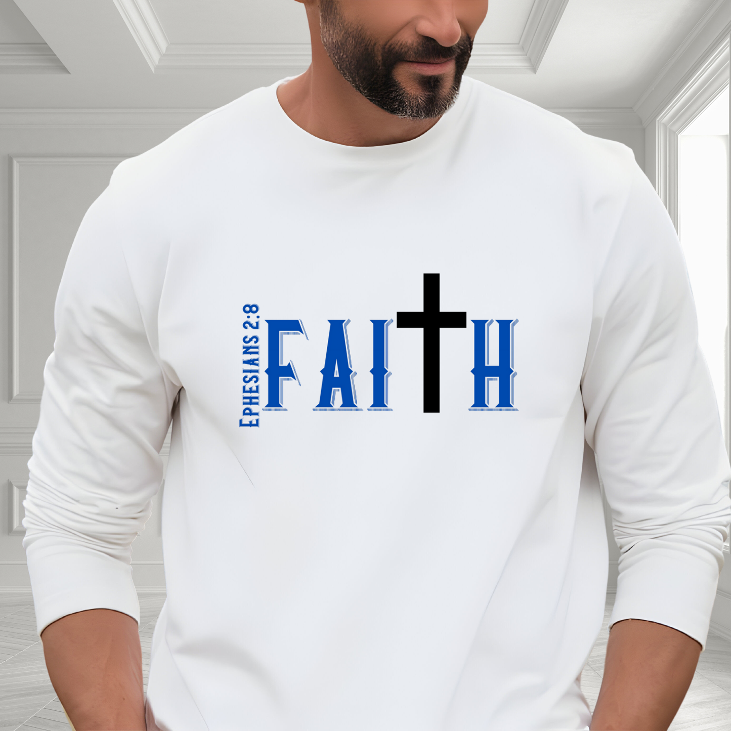 Faith Ephesians Sleeve Tee